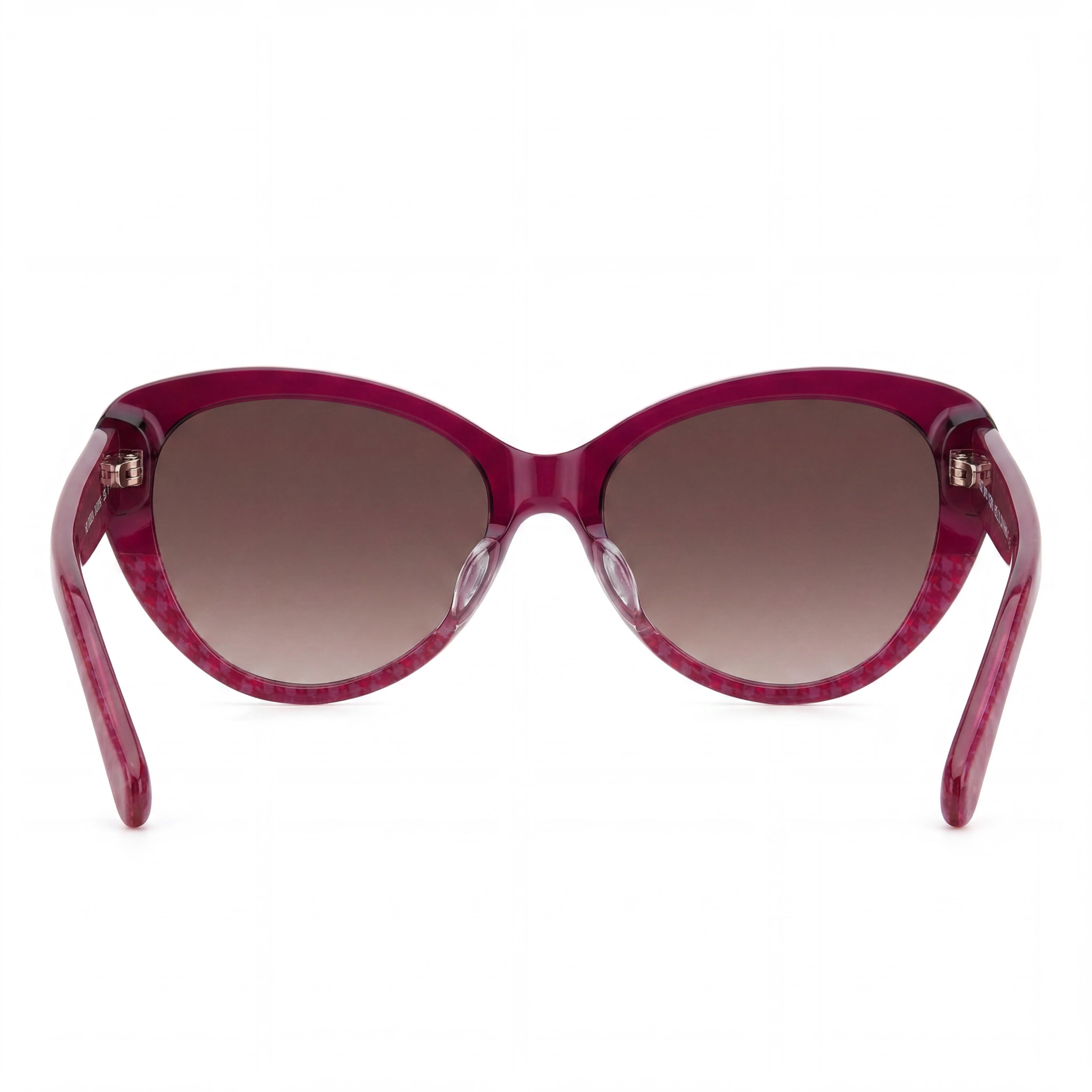 kate spade new york Ks Josi/S Women's Acetate Burgundy Wine Pink Doubleshade Frame Pink Doubleshade Lenses UV Protection 55mm, Photo 4