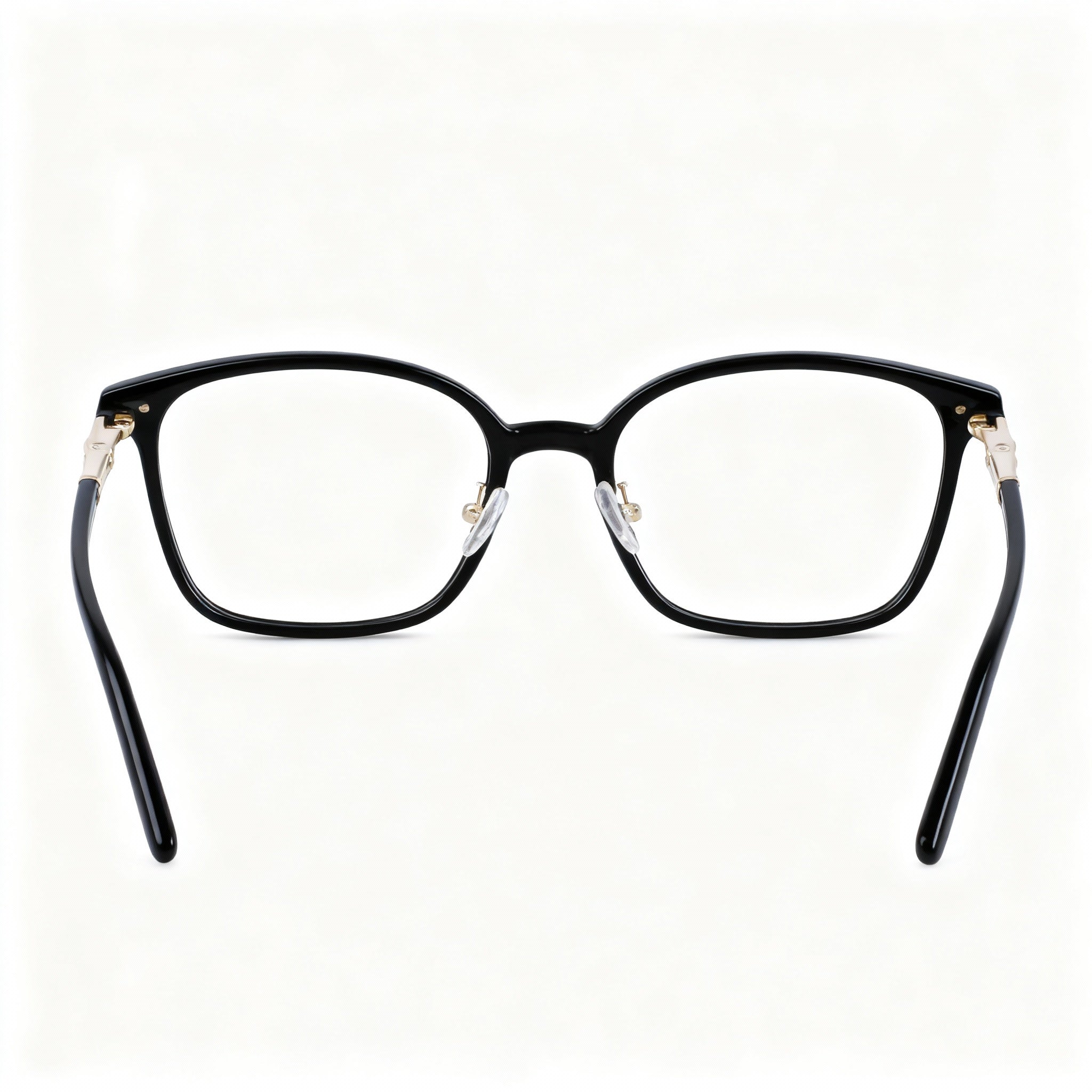 Longchamp LO2706 Women's Modern Square Full-Rim Black Plastic Frame Optical Eyeglasses, Size 52-16-140, Photo 4