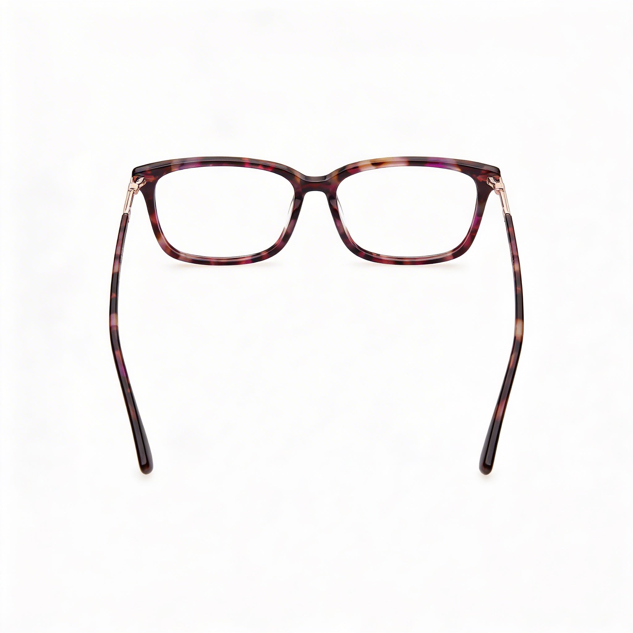 Guess Women's Casual Sunglasses with Plastic Frame in Shiny Violet Demi, Acetate Lenses, 50mm Lens Width, Photo 4