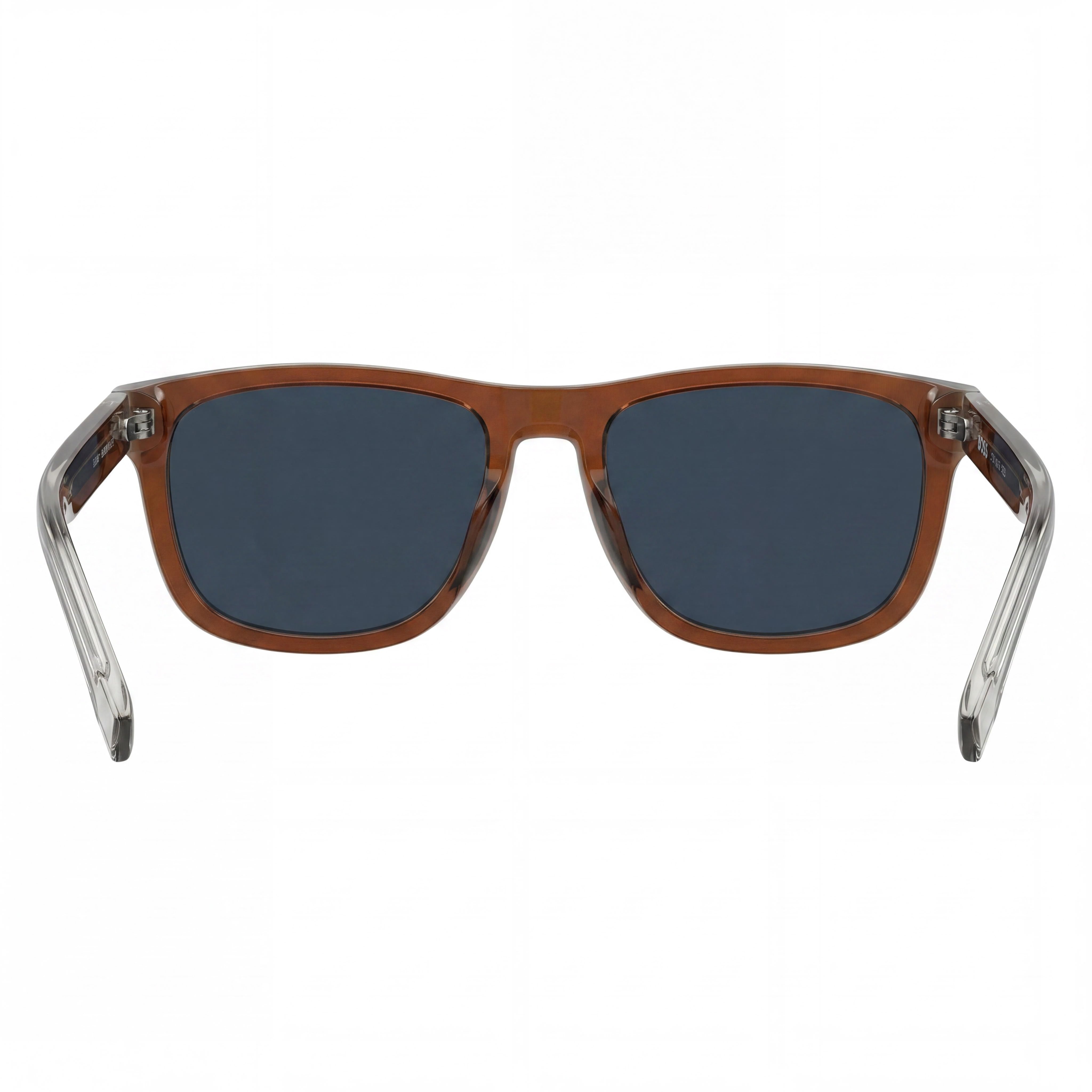 Hugo Boss Boss 1626/S Men's Brown Eco Acetate Casual Blue Lens UV Protection Sunglasses 55mm, Photo 4
