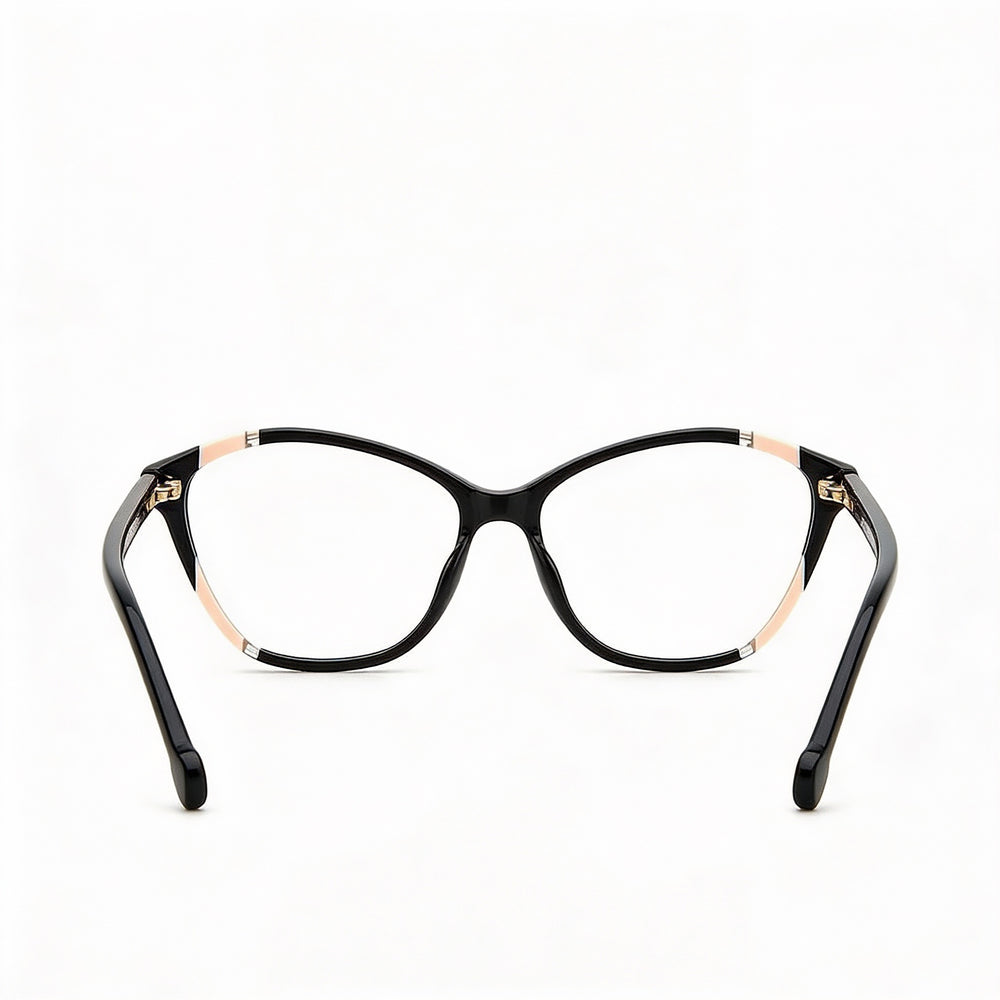 Gafas de sol Carolina Herrera Modern Her 0122 para mujer, montura de acetato, color negro nude, lentes de policarbonato, 55 mm