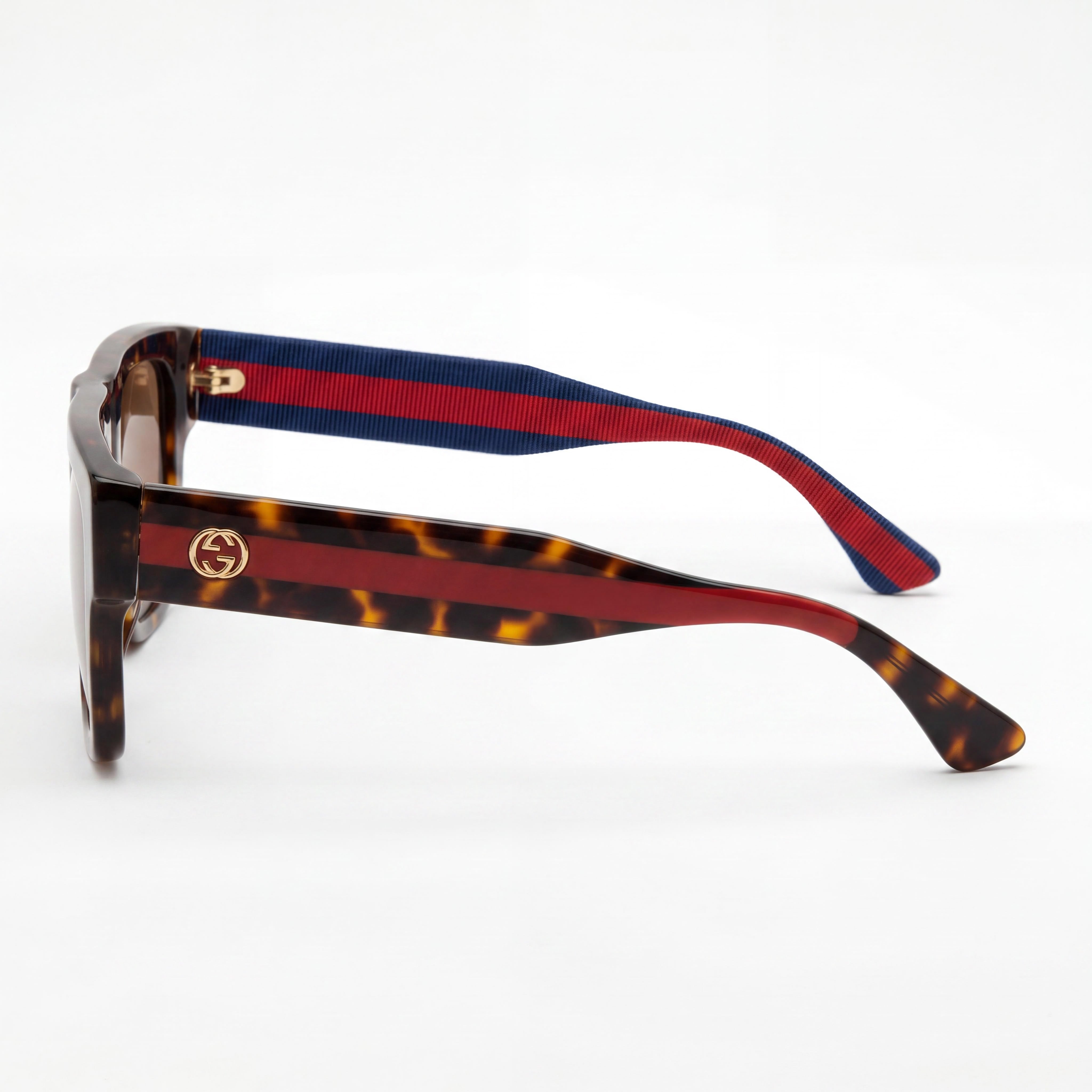 Gucci Modern RECYCLED ACE Unisex Black Frame Black Lens Sunglasses GG1868S, Bridge 18mm, Temple 145mm, Photo 3