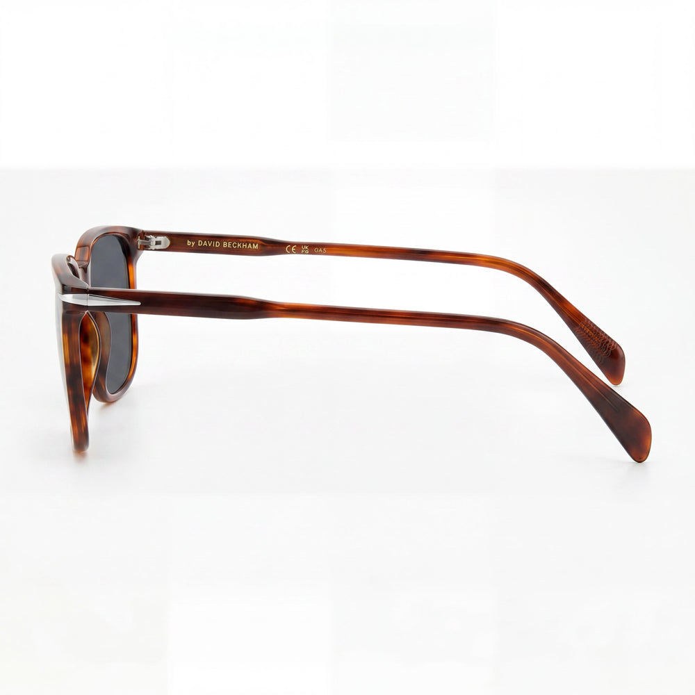 David Beckham Db 1141/S Women's Light Acetate Brown Horn Non- Sunglasses, , 55mm Lens