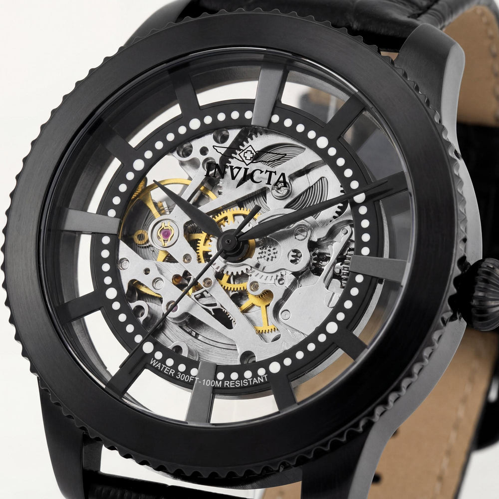 Reloj automático Invicta Vintage 22572 para hombre, 45 mm, negro