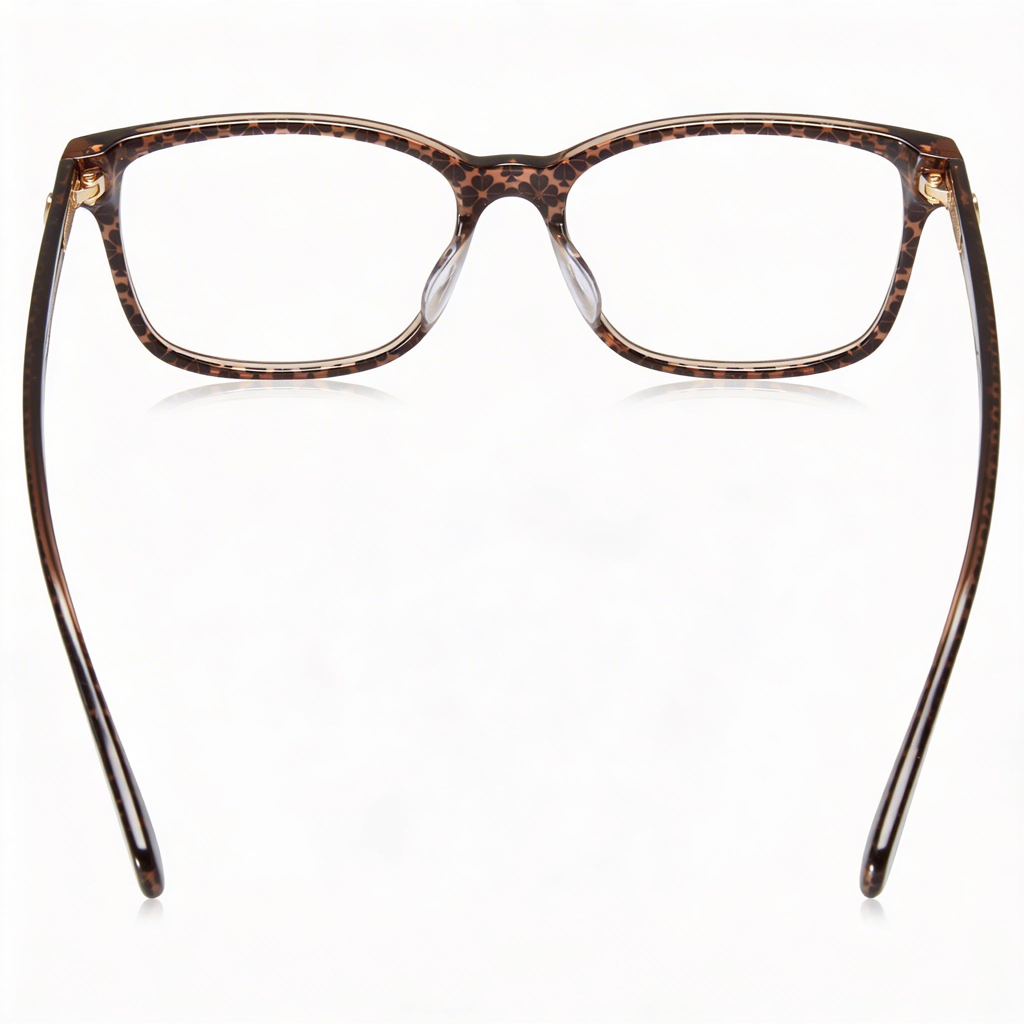Kate Spade New York KARIANE/F Women's Brown Plastic Rectangular Eyeglasses Frame Lens 53mm Bridge 16mm Temples 145mm, Photo 3