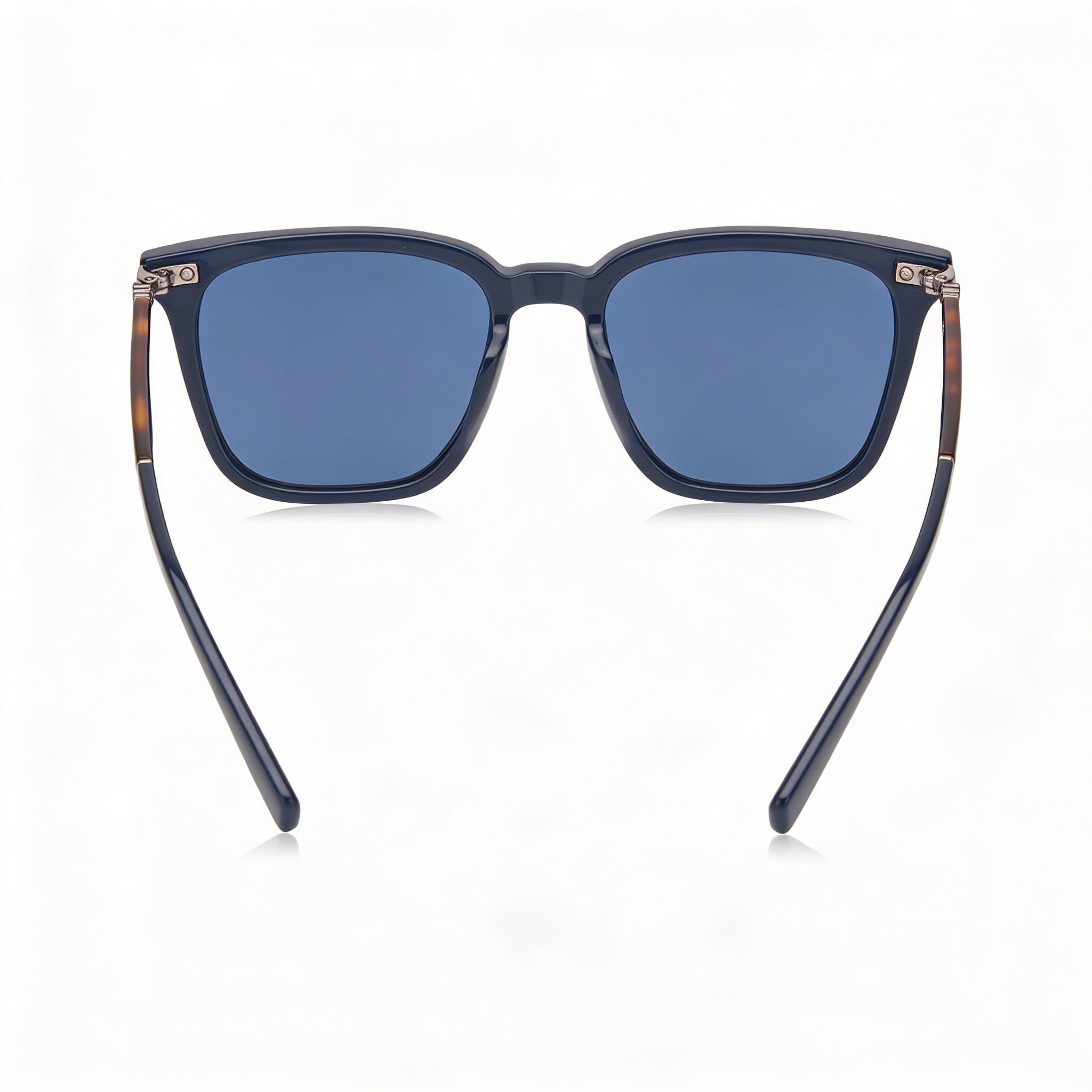Salvatore Ferragamo Sf1100s Unisex Plastic Frame Polycarbonate Lens UV Protection Sunglasses Blue Navy 52mm, Photo 4