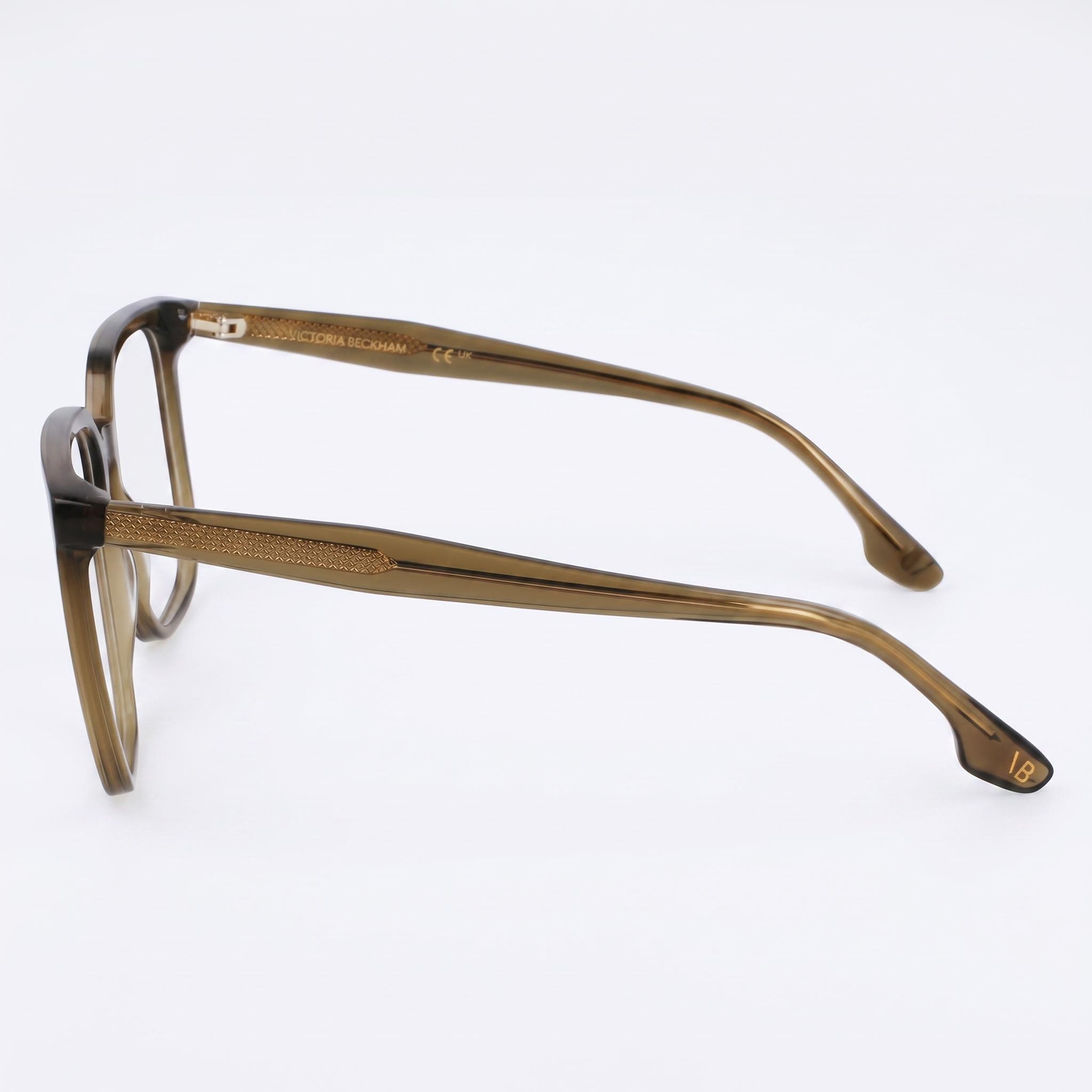Gafas graduadas Victoria Beckham Vb2673 para mujer, color caqui, monturas para lentes correctivas de 54 mm, Photo 3