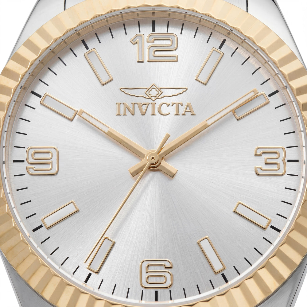 Invicta Specialty 49676 Reloj de Cuarzo para Hombre con Caja y Brazalete de Acero Inoxidable Tono Plateado 43mm