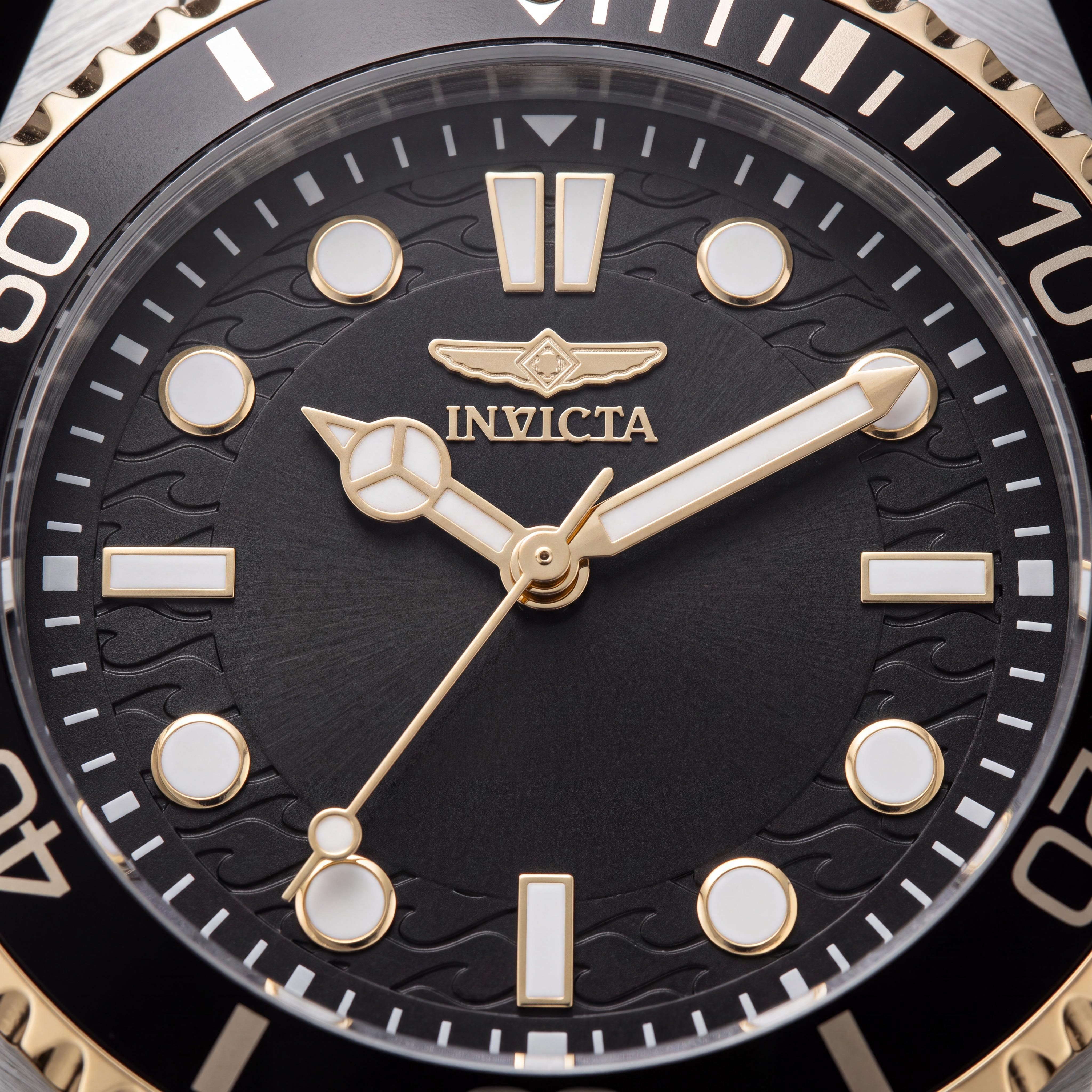 Invicta Pro Diver 49706 Unisex Reloj de Cuarzo de Acero Inoxidable Plateado con Esfera Gris de 43 mm 10 ATM, Photo 2