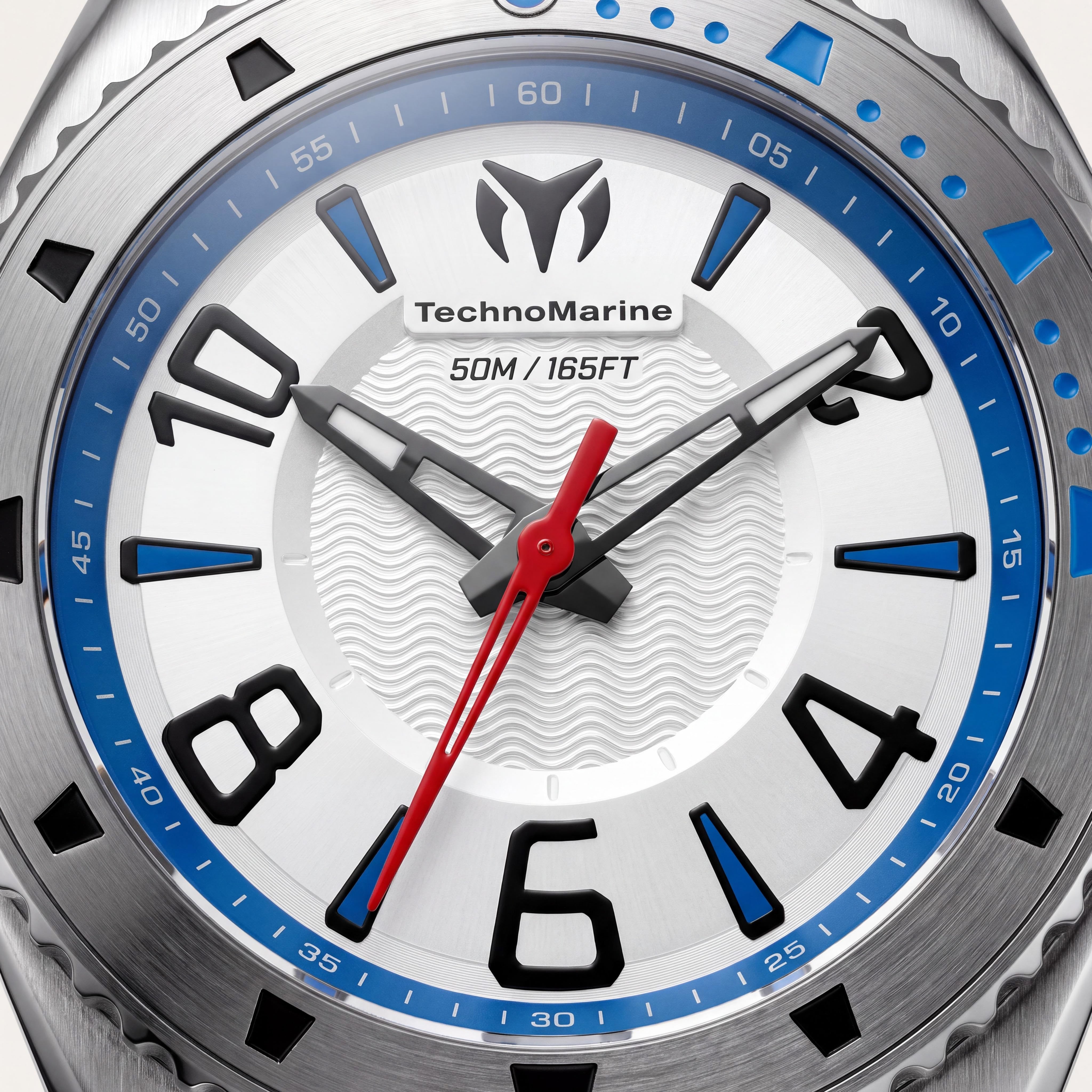 Reloj de cuarzo de acero gris TechnoMarine Racing Legends para hombre, 44 mm, de acero inoxidable, Photo 2