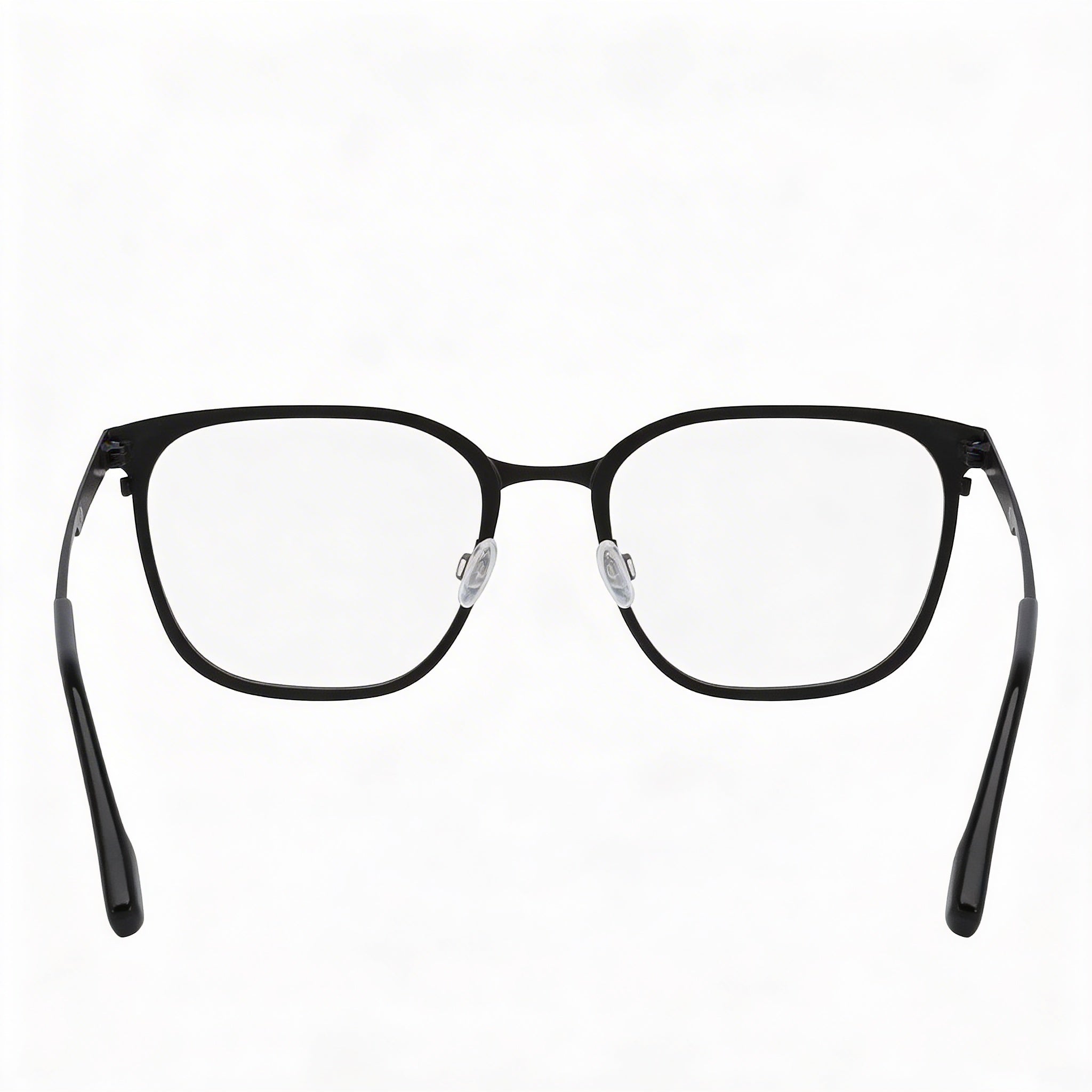 Flexon Flx1005mag-set Men's Metal Eyeglasses Clear Polycarbonate Lenses Matte Black 53-19-145, Photo 3