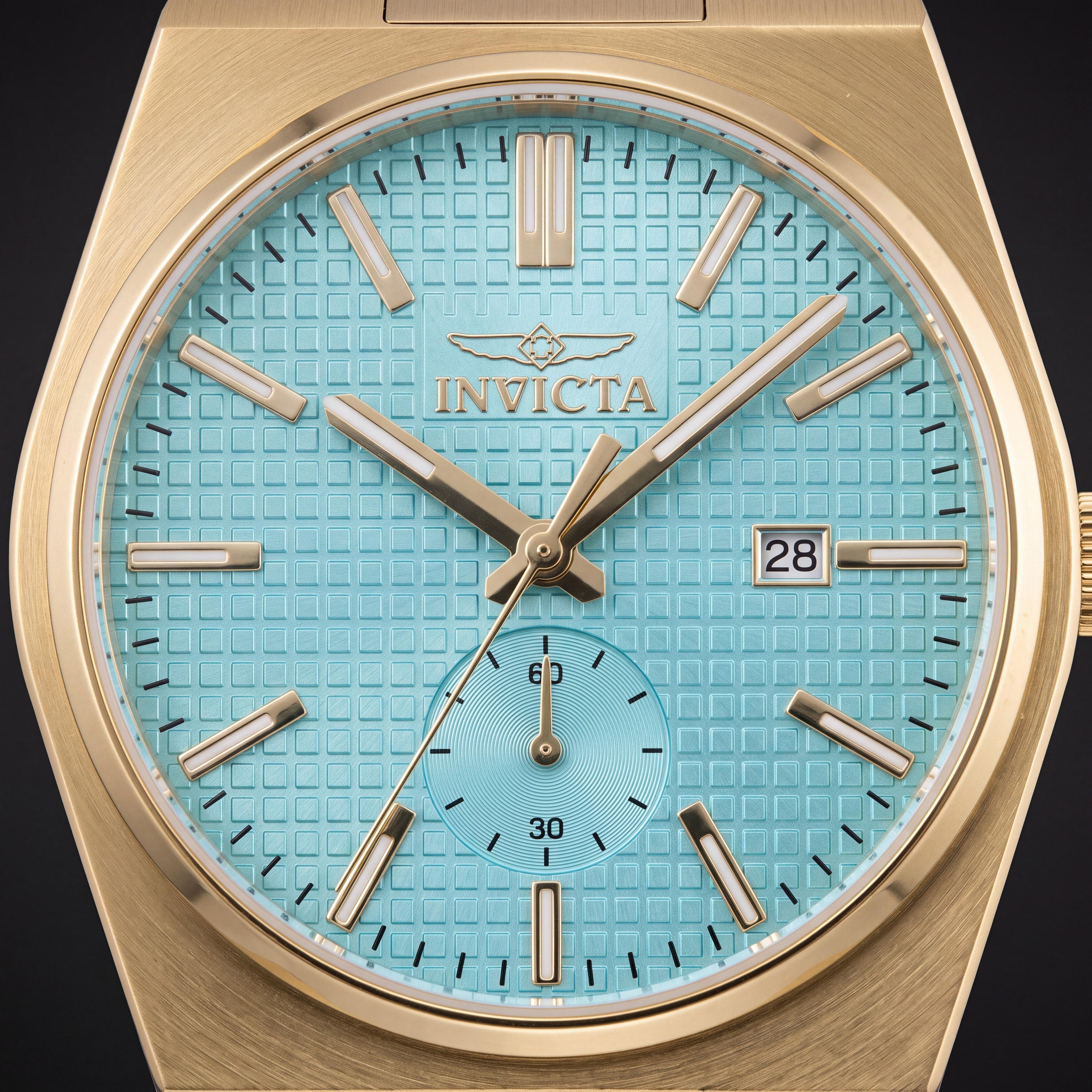Invicta Speedway 48401 Unisex Gold Stainless Steel Blue Dial Quartz Watch 40mm, Photo 2