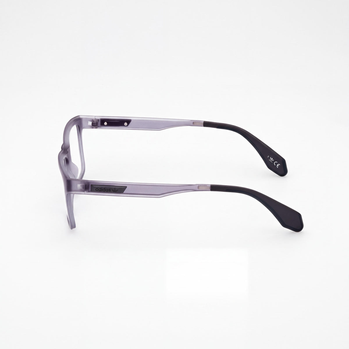 adidas Or5047@53020# Men's Casual Injected Frame Matte Grey Monochrome Demo Lens Eyewear 53mm, Photo 3