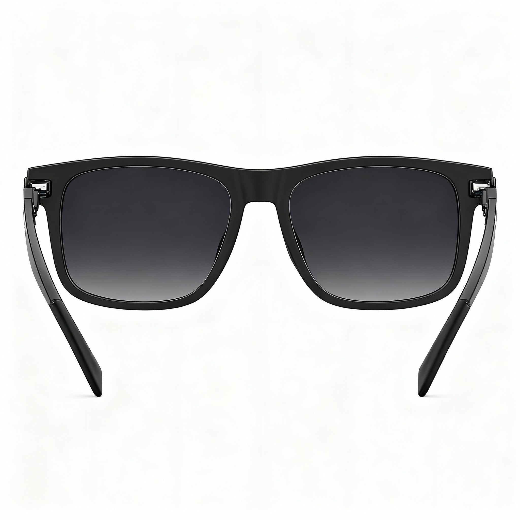 Gafas de sol Levi's Modern para mujer, de poliamida ecológica negra, con lentes en gris oscuro, talla 56-17-145, Photo 4