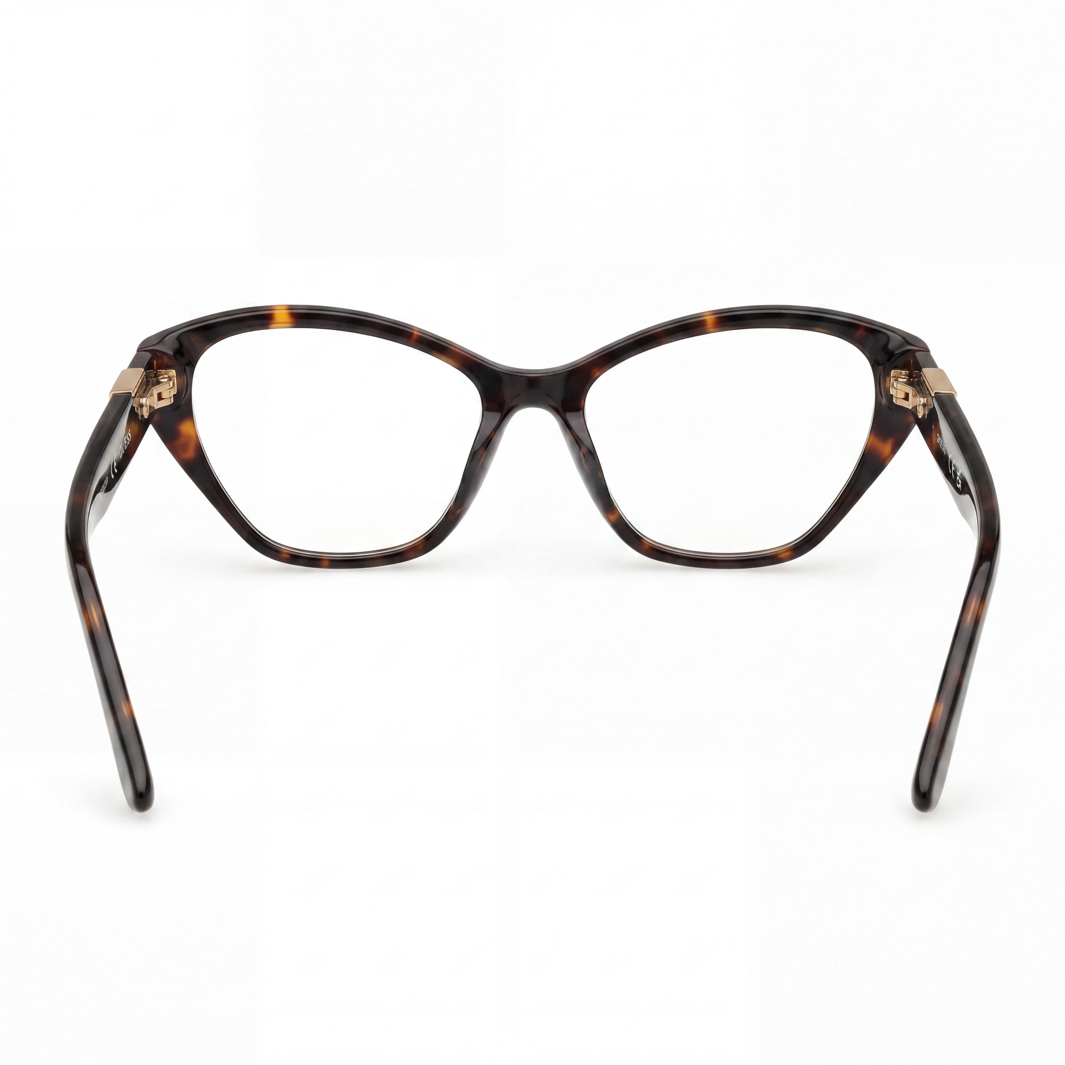 GUESS Gu50162 Women's Eyewear with Dark Havana Frame, Blue Frame Material, Non- Polycarbonate Lenses 49-16-135mm, Photo 3