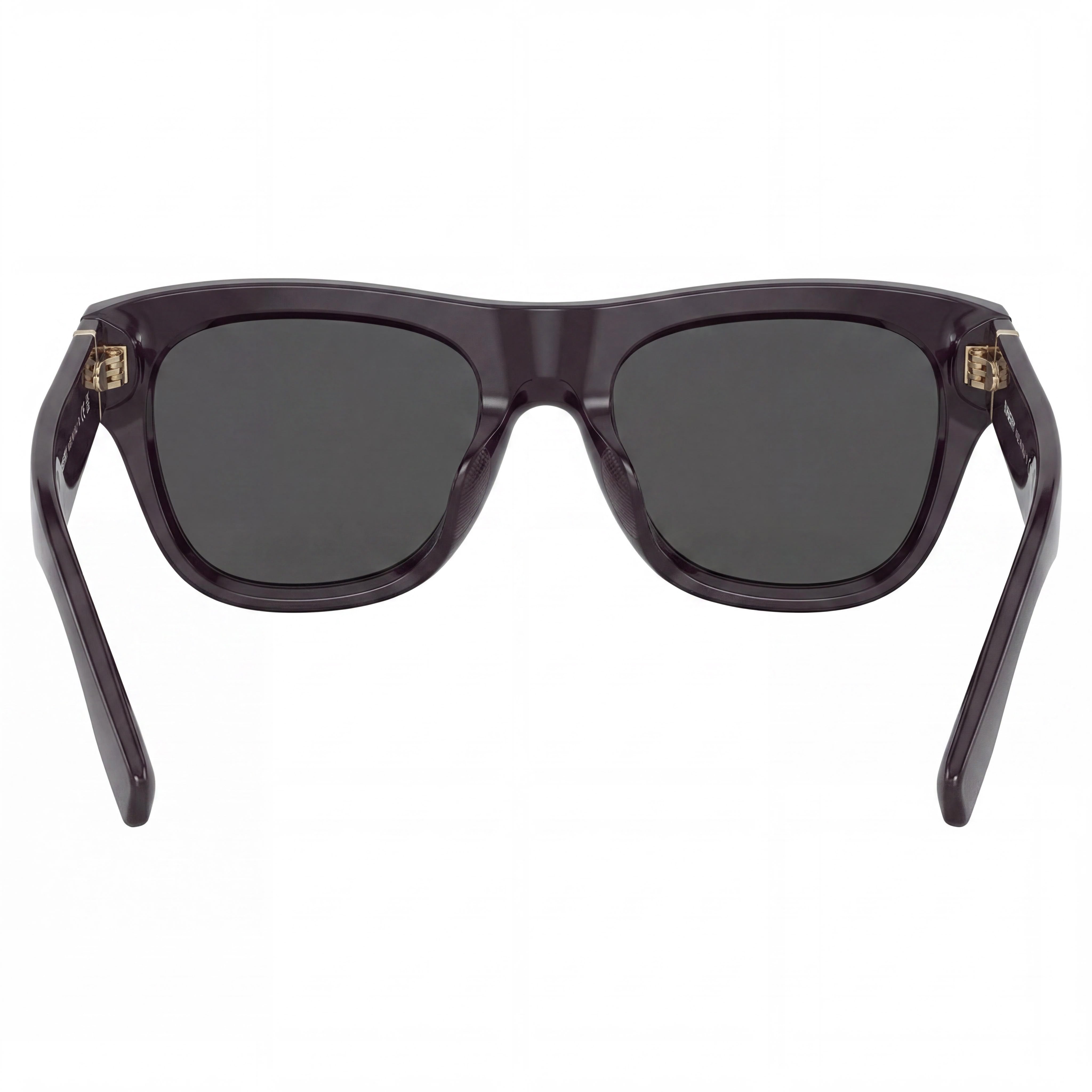 BURBERRY Classic Men's Metal Red Dark Grey Frame Dark Grey Polarized UV Protection Sunglasses 53mm, Photo 4
