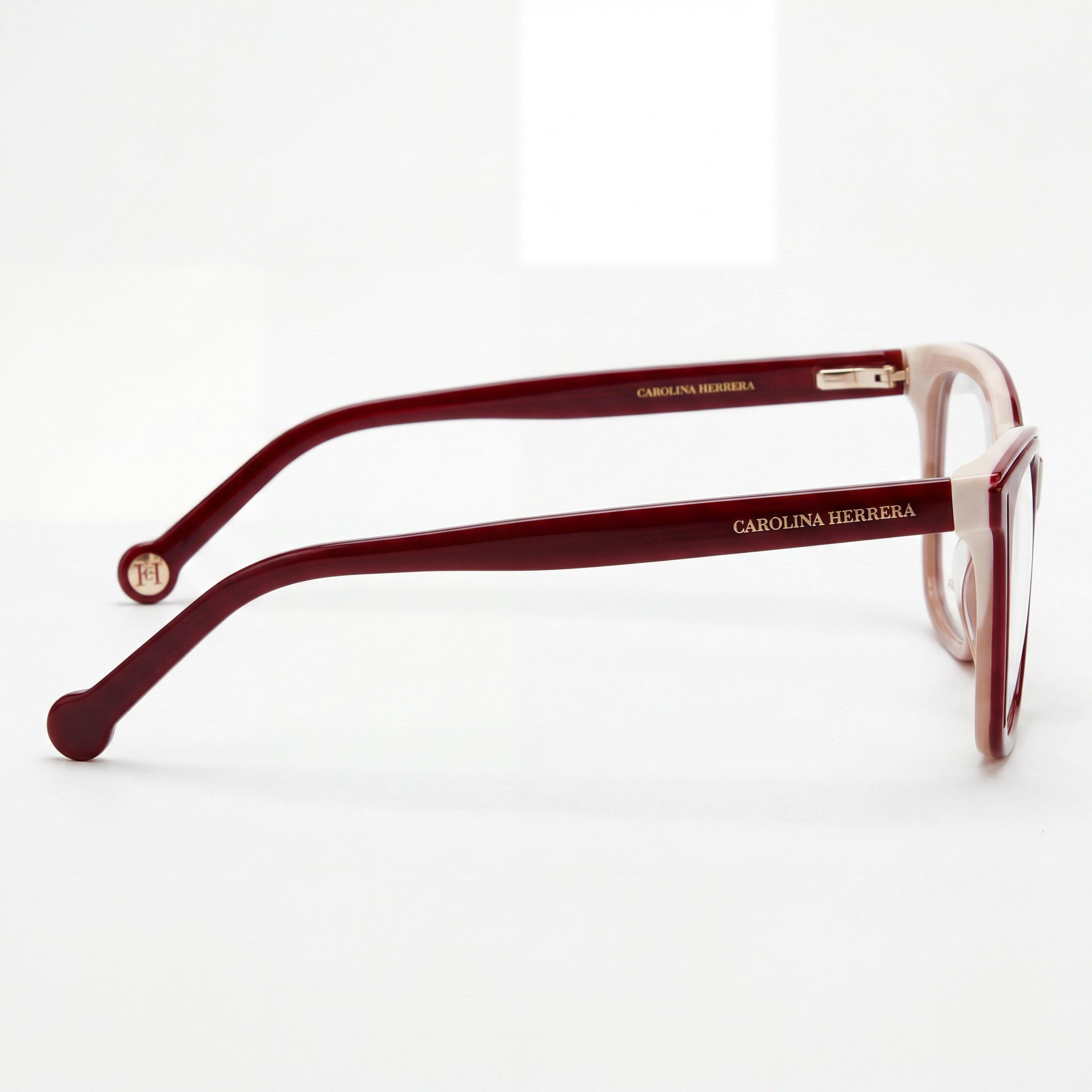 Carolina Herrera Her 0172 Acetato multicolor para hombre Lentes BUR CHERWHTE 53mm, Photo 2