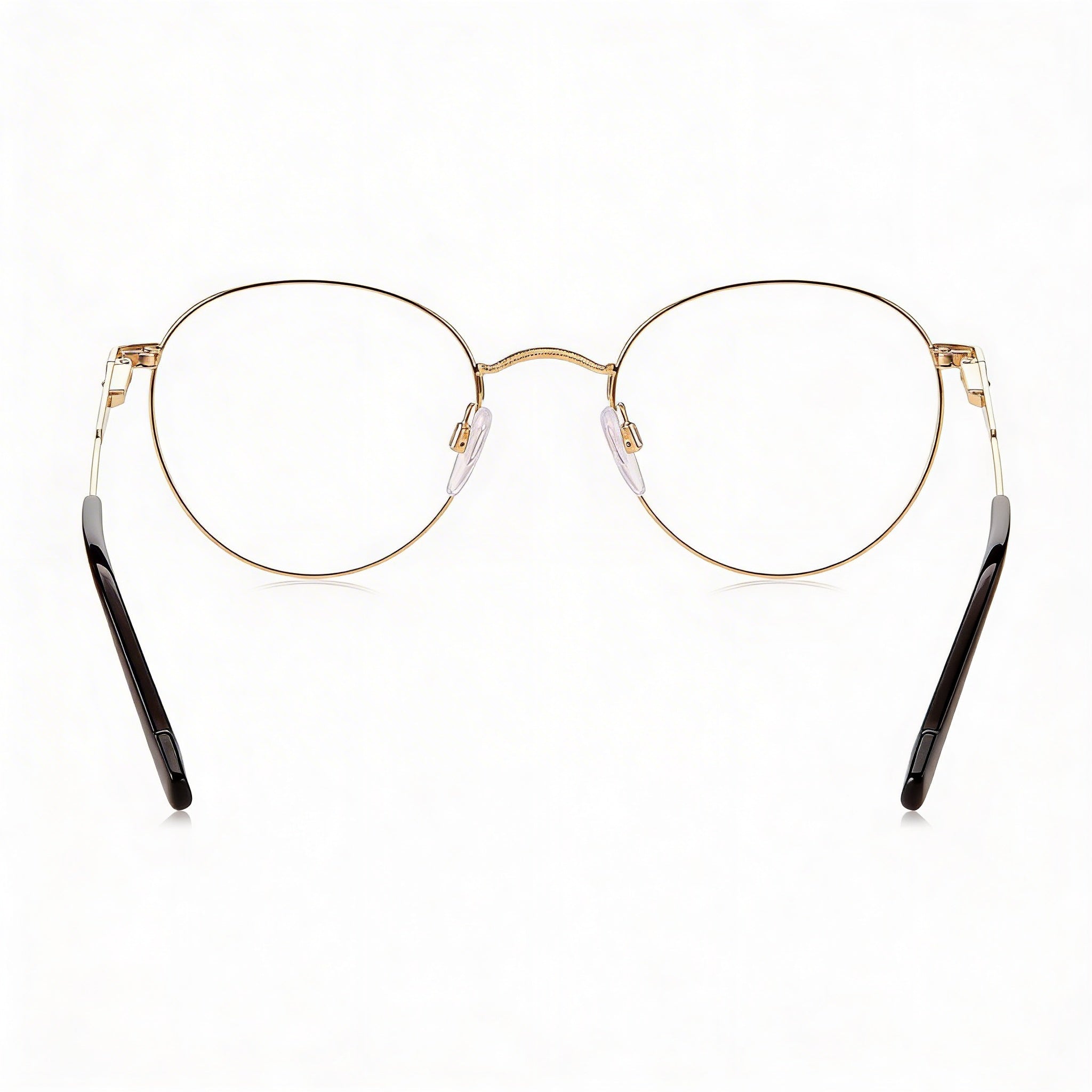 Pierre Cardin P.C. 6877 Modern Style Unisex Gold Metal Frame Eyewear with Polycarbonate Lenses 52mm, Photo 3