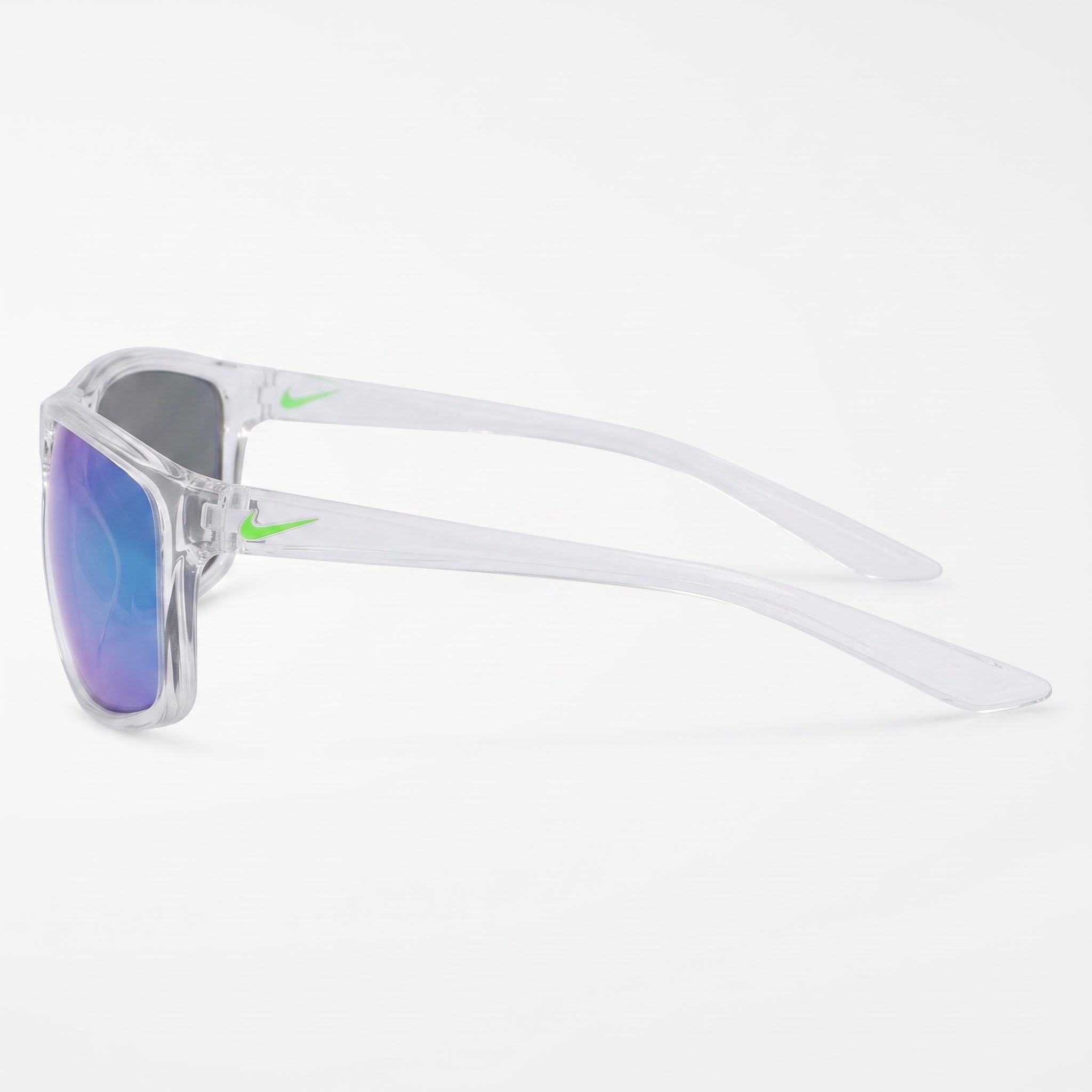 Gafas de sol Nike Adrenaline M para hombre, de titanio, color gris claro, verde policarbonato, con protección UV, no polarizadas, 64 mm, Photo 3