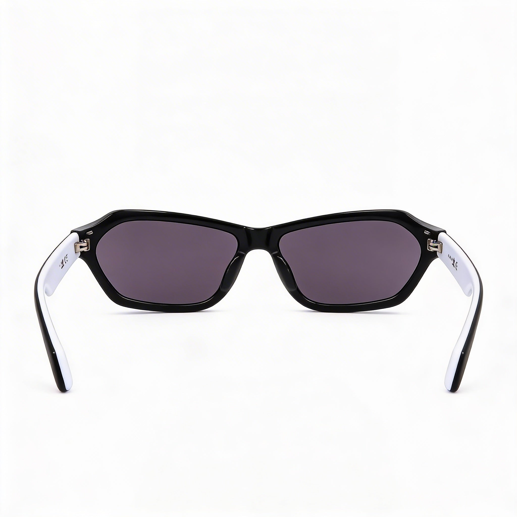 Gafas de sol Adidas Originals Modern Unisex de acetato, color negro brillante y gris, lentes de 58 mm con protección UV, Photo 4