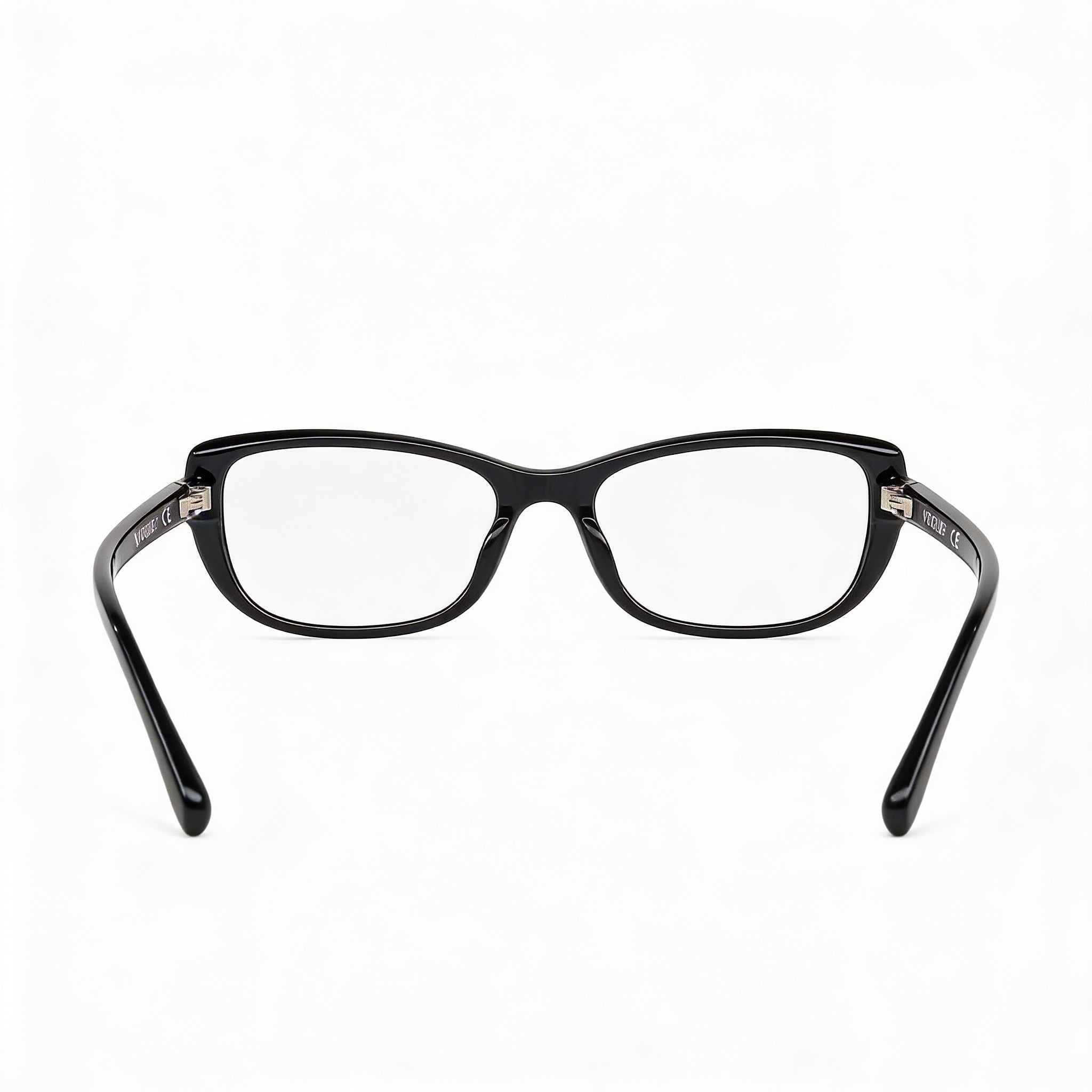 Gafas Vogue Eyewear Vo 5191b para mujer, armazón de plástico negro con lentes transparentes, sin graduación, 50 mm, Photo 3