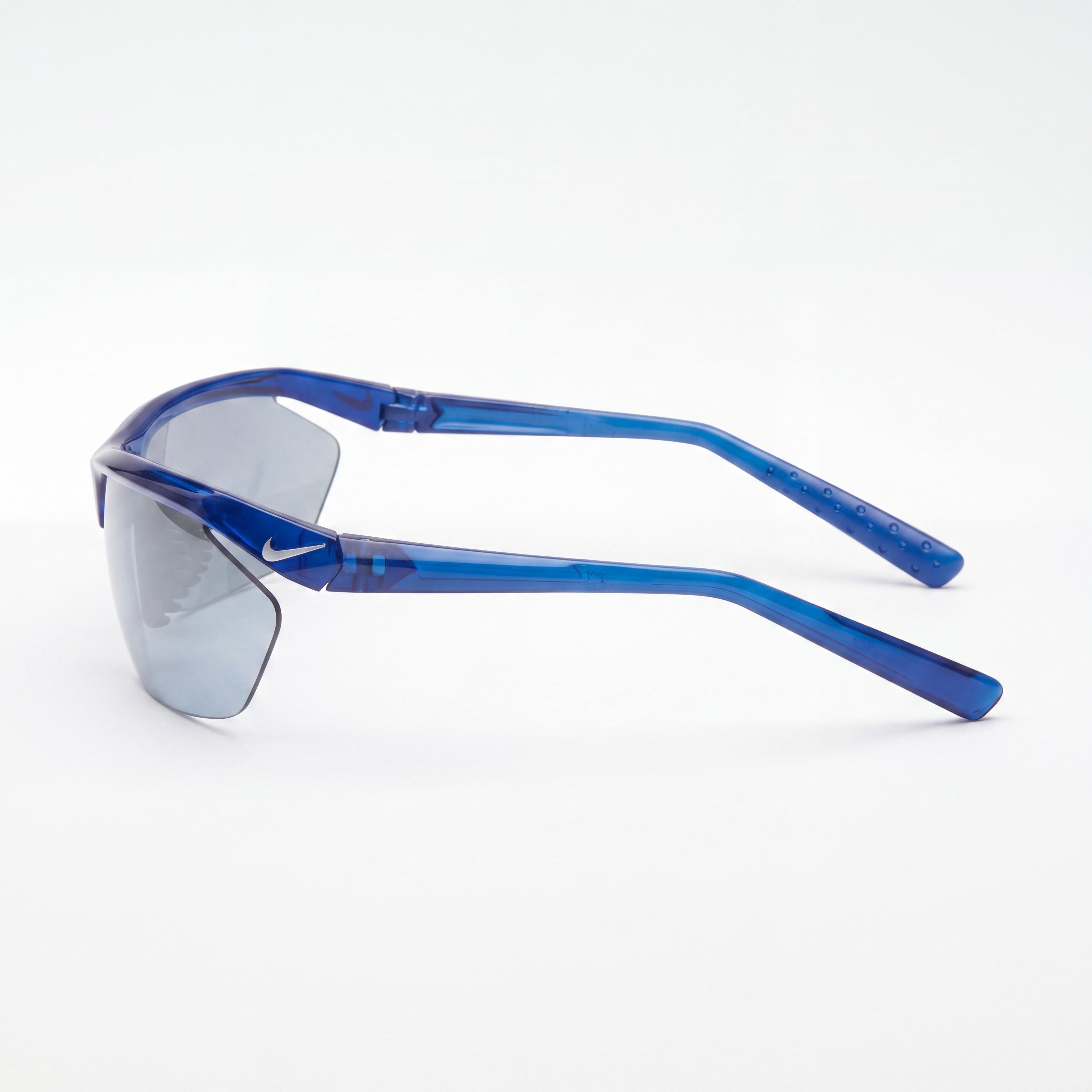 Nike Wayfarers Women's Blue Plastic Frame Nylon Blue Lens Competition UV Protected Sunglasses, Photo 3