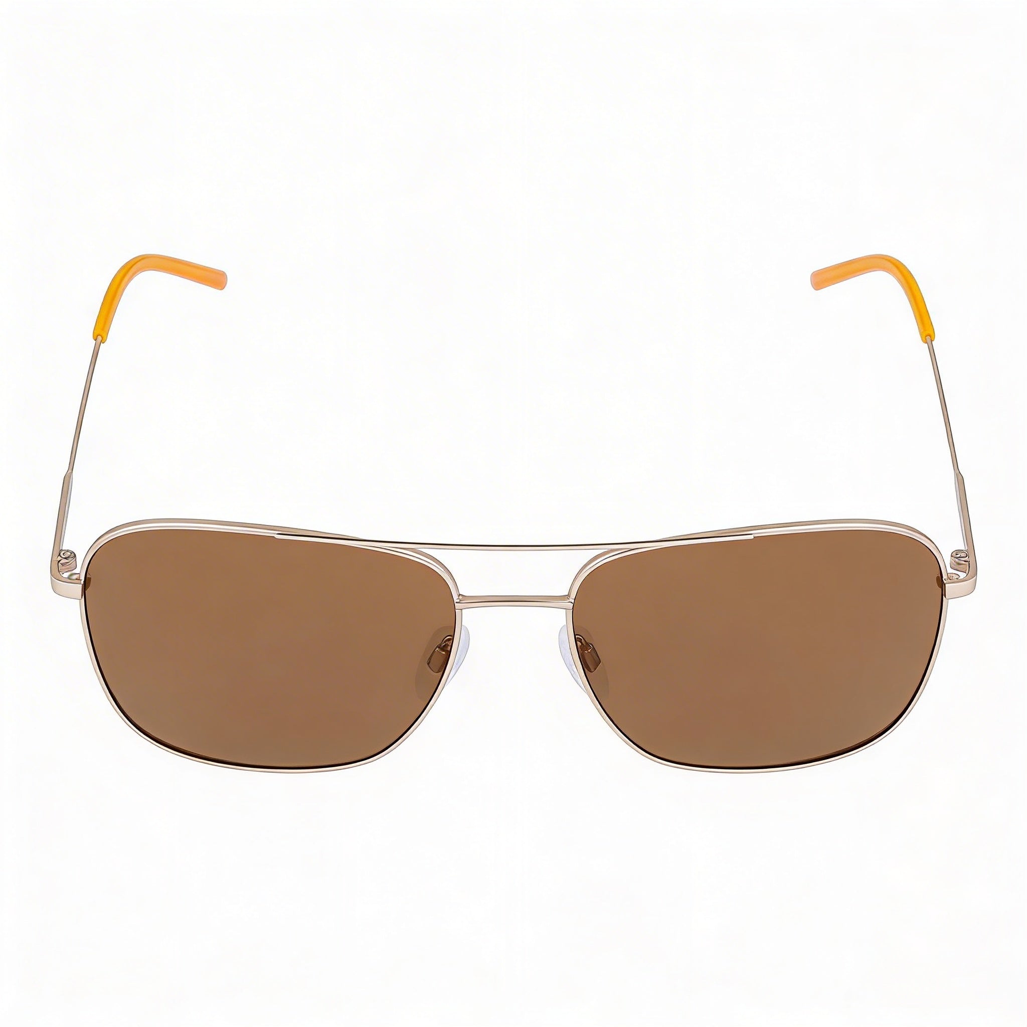 DKNY Square Unisex Metal Gold Neon Orange Neon Orange Non-Polarized UV Protection 58mm Sunglasses, Photo 4