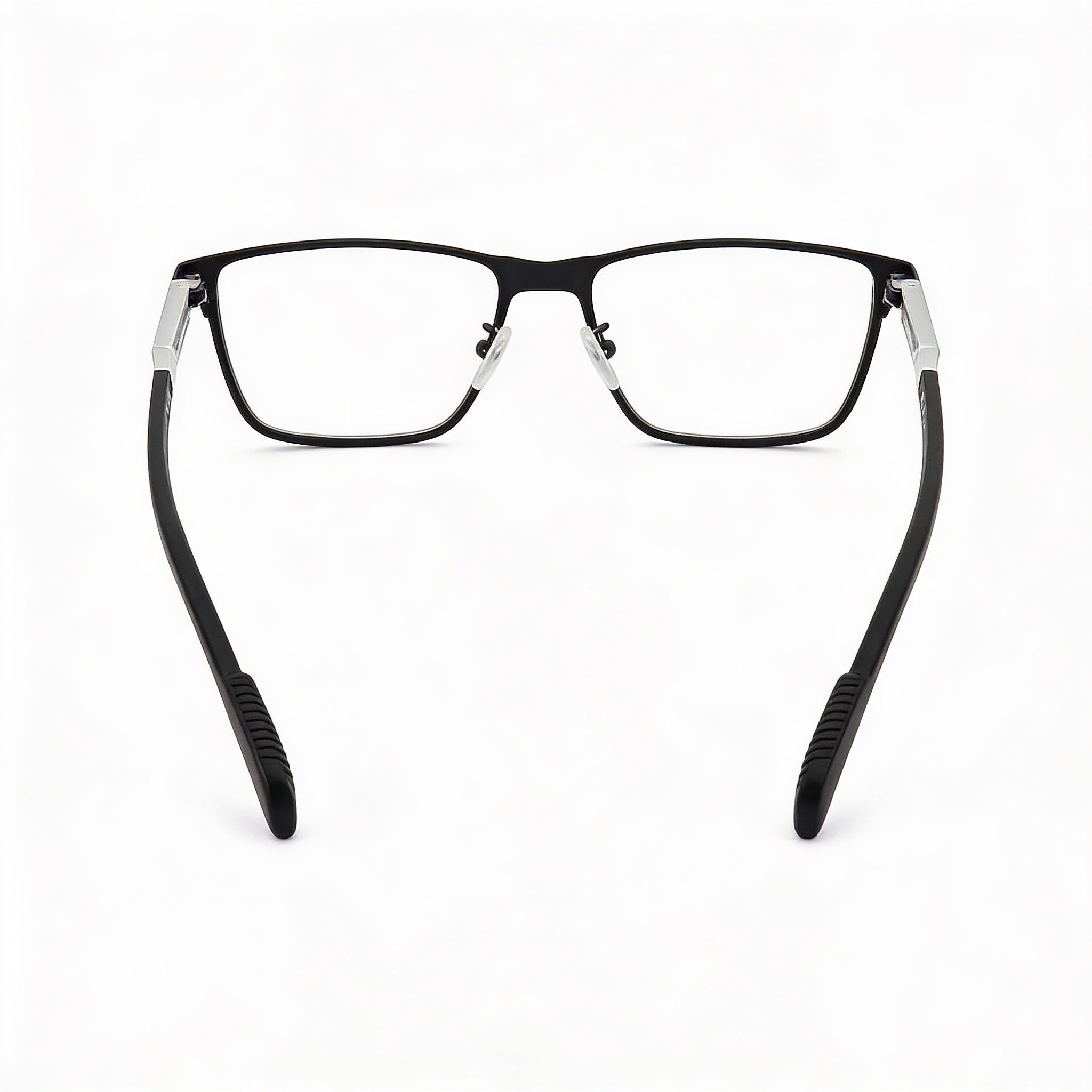 Gafas Adidas Sp5021 para hombre, armazón cuadrado de metal, negro mate, ancho de lente 54 mm, puente 18 mm, patilla 140 mm, Photo 3