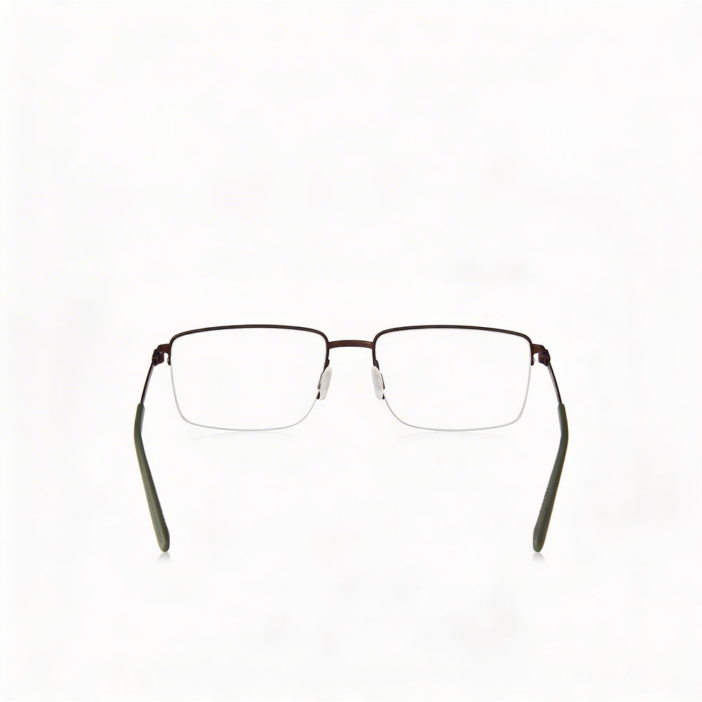 Under Armour Ua 5016/G Men's Brown Stainless Steel Metal Frame Optical Glasses with Demo Lenses - 58mm
