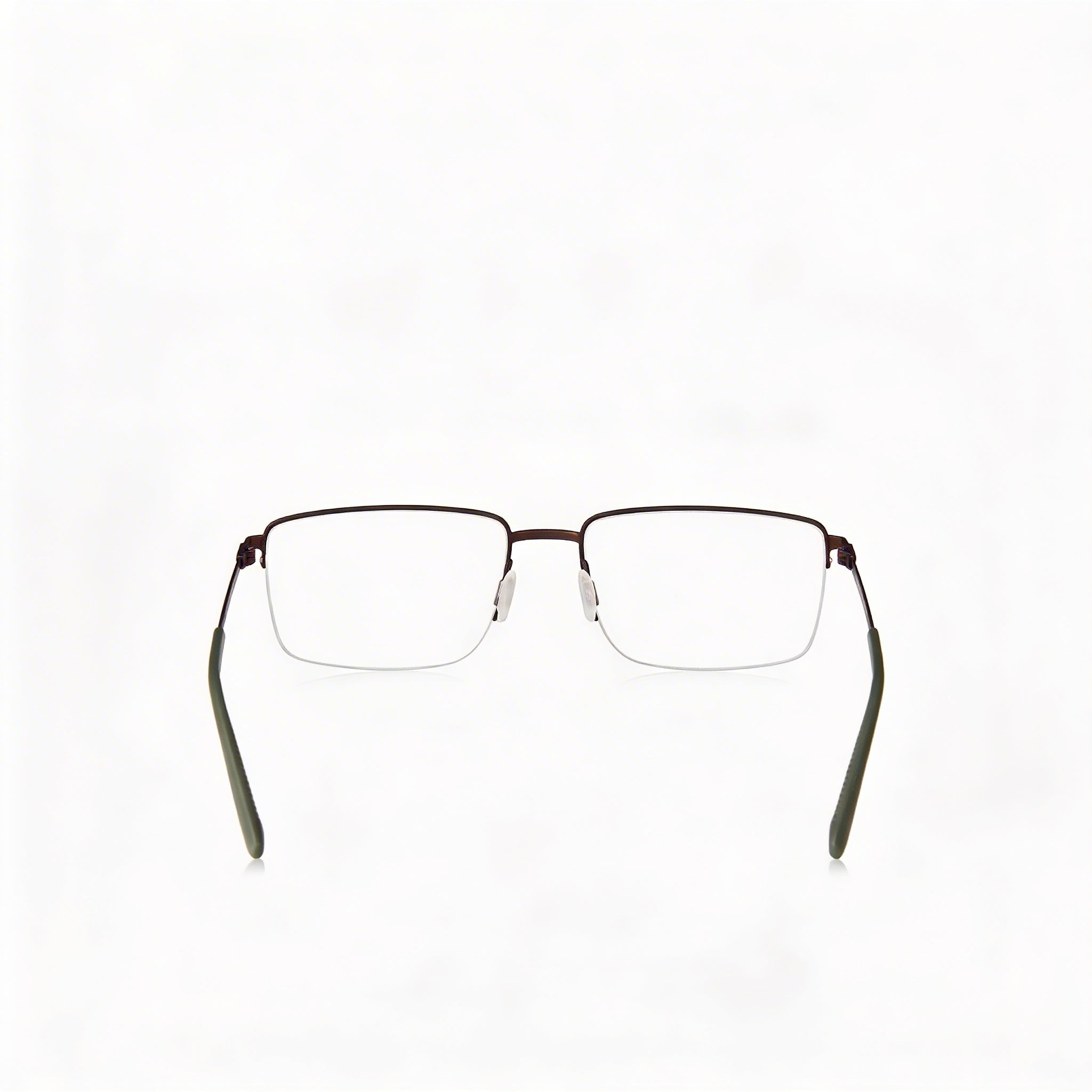 Under Armour Ua 5016/G Men's Brown Stainless Steel Metal Frame Optical Glasses with Demo Lenses - 58mm, Photo 3