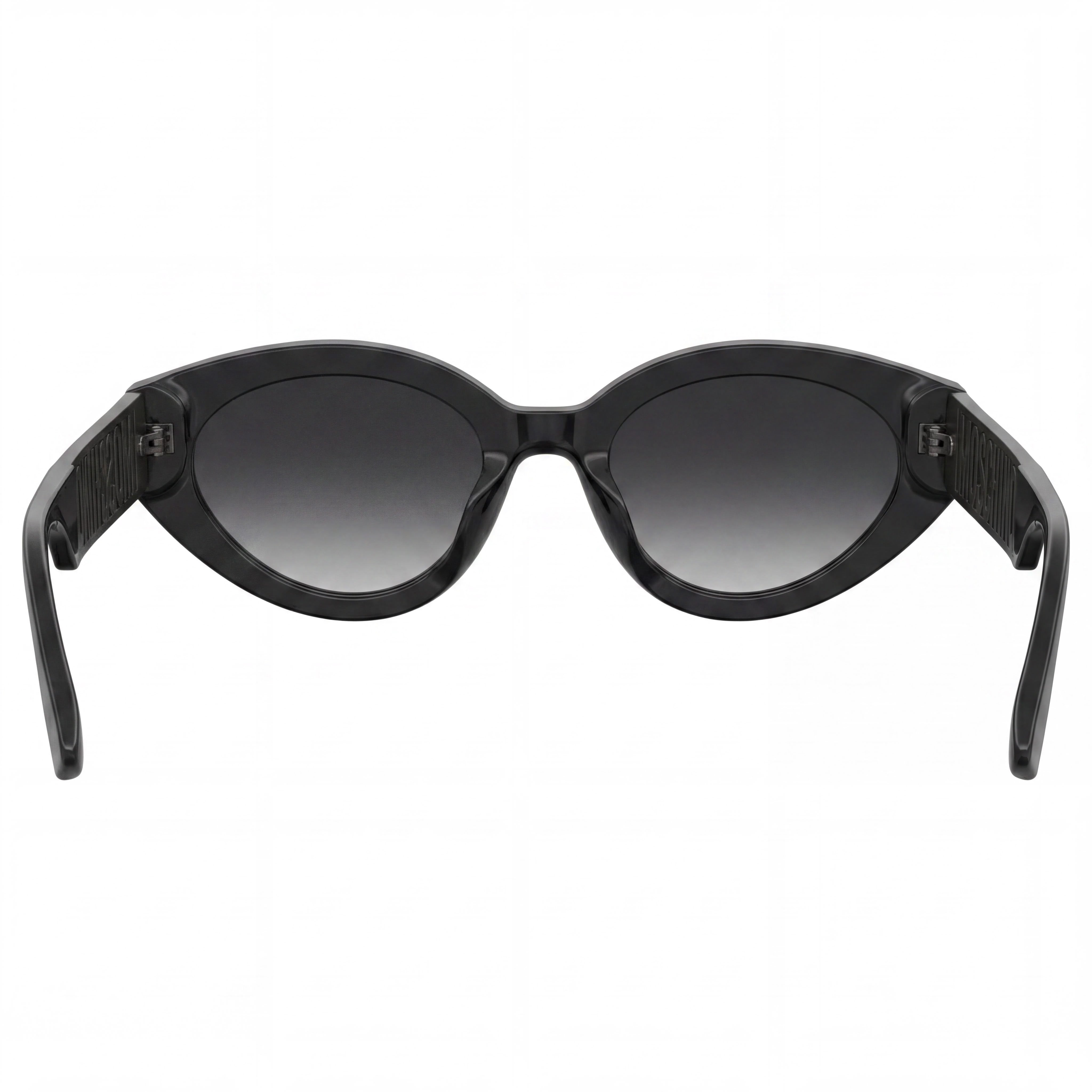 Moschino MOS160/S Casual Style Women's Black Acetate Non-Polarized Dark Grey Shaded Glasses 51mm, Photo 3