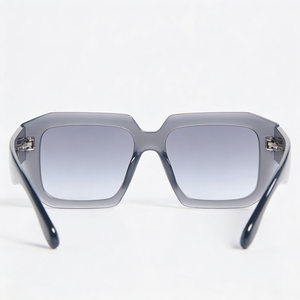 Gafas de sol Isabel Marant de acetato maxi patilla rectangular gris con protección UV para mujer 53mm