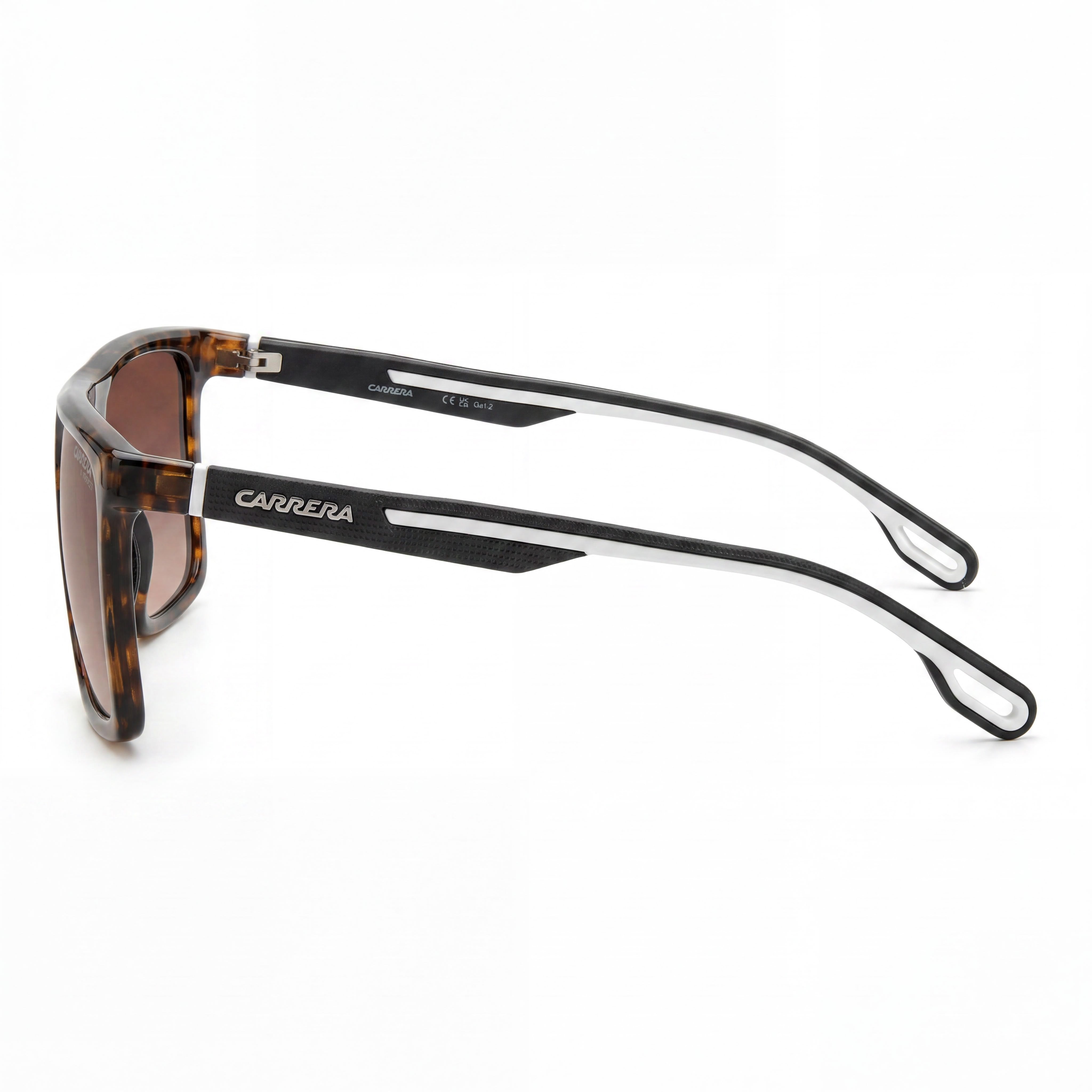 Carrera Casual Unisex Havana Eco-Polyamide 100% UV Brown Shaded Lenses Sunglasses 58-16-145mm, Photo 3