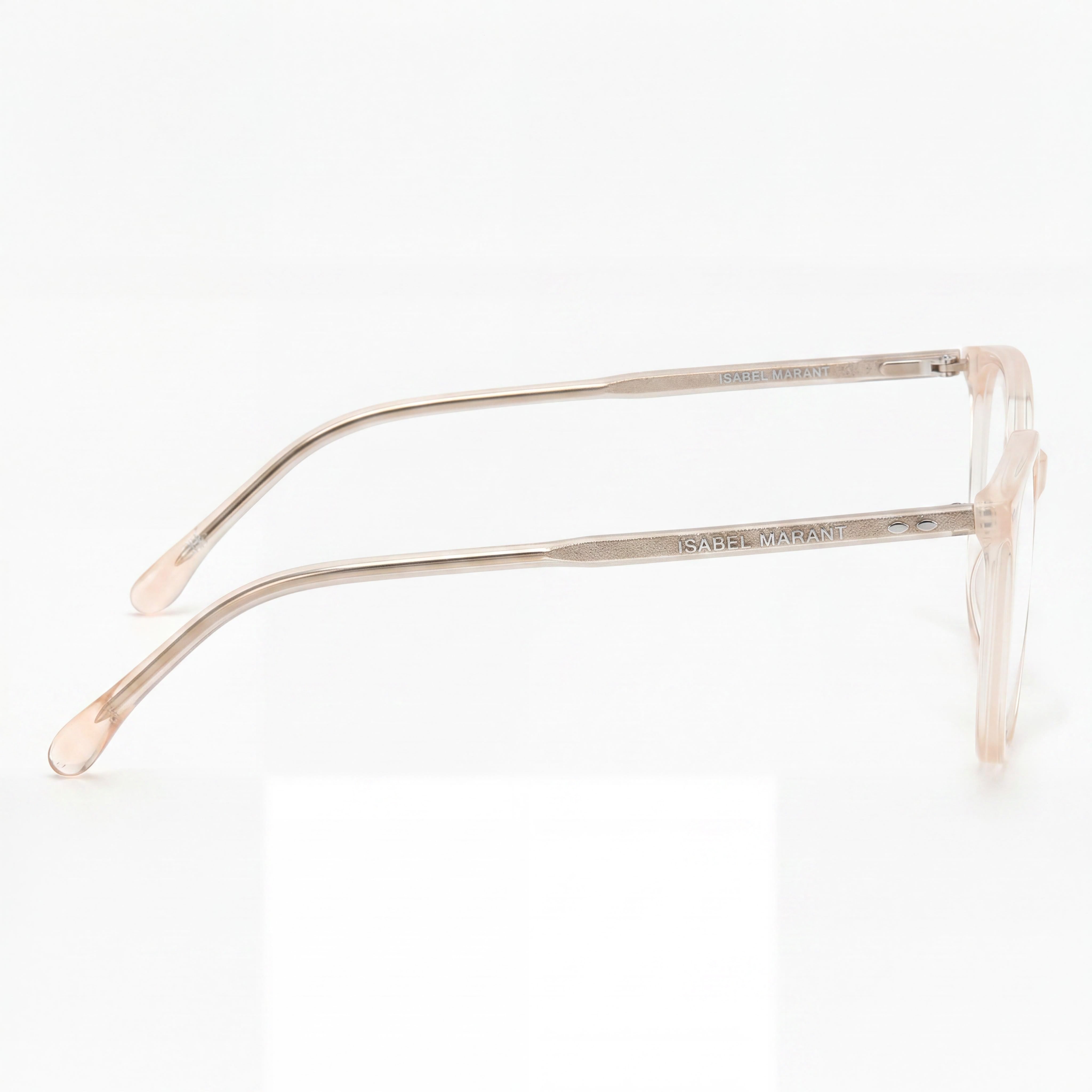 Isabel Marant Modern Nude Unisex Eyewear featuring Polycarbonate Lenses, 51mm Lens Width, Photo 3