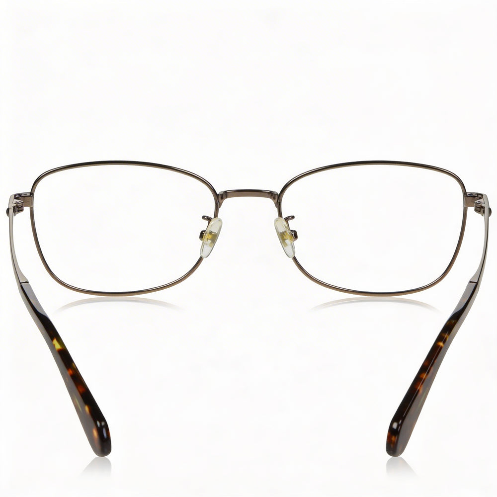 Gafas Kate Spade New York Rectangulares Cuadradas para Mujer Marrón Titanio 52-18-140