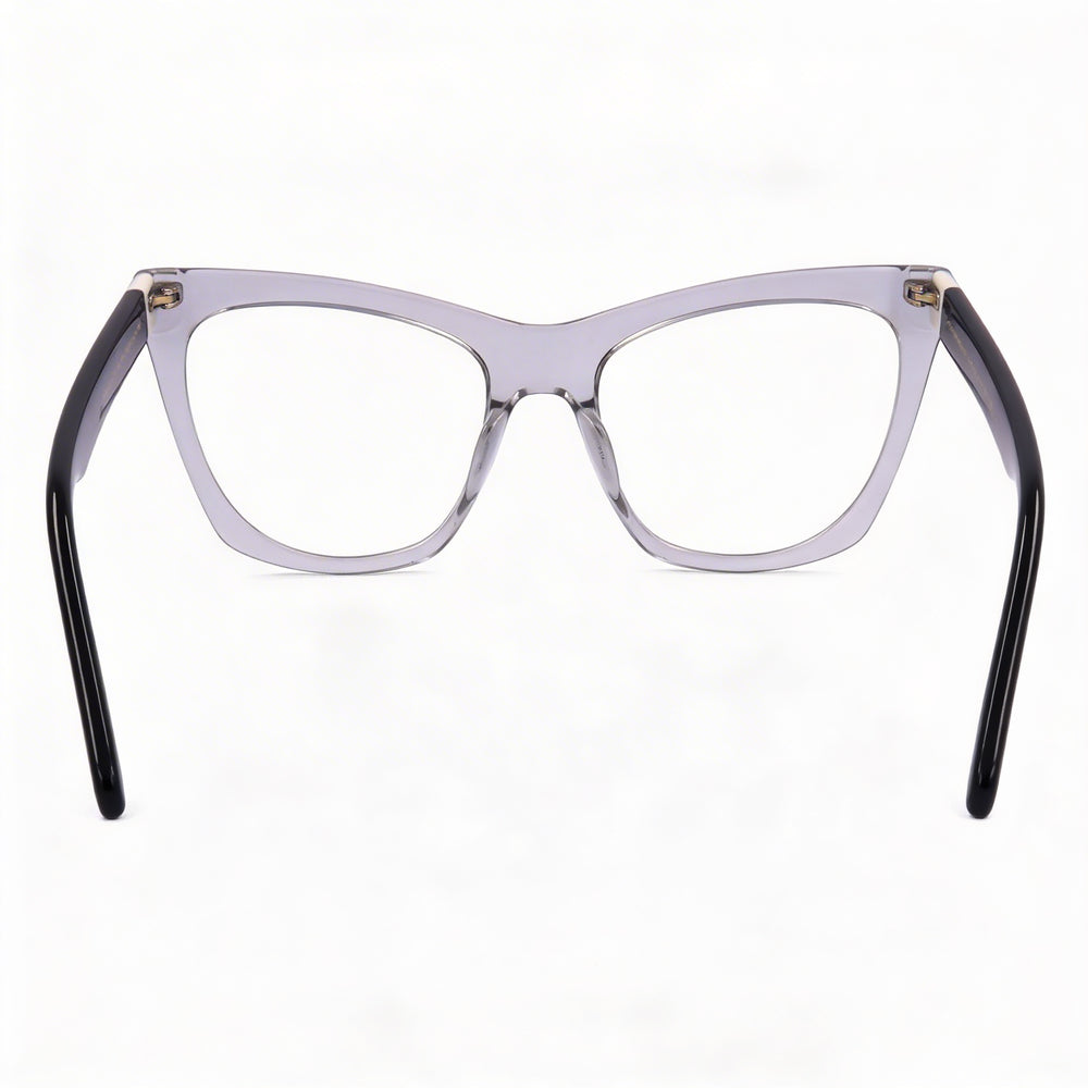 Marc Jacobs MARC 649 Gafas Ópticas Rectangulares de Celulosa para Mujer Gris Negro 53-19-145