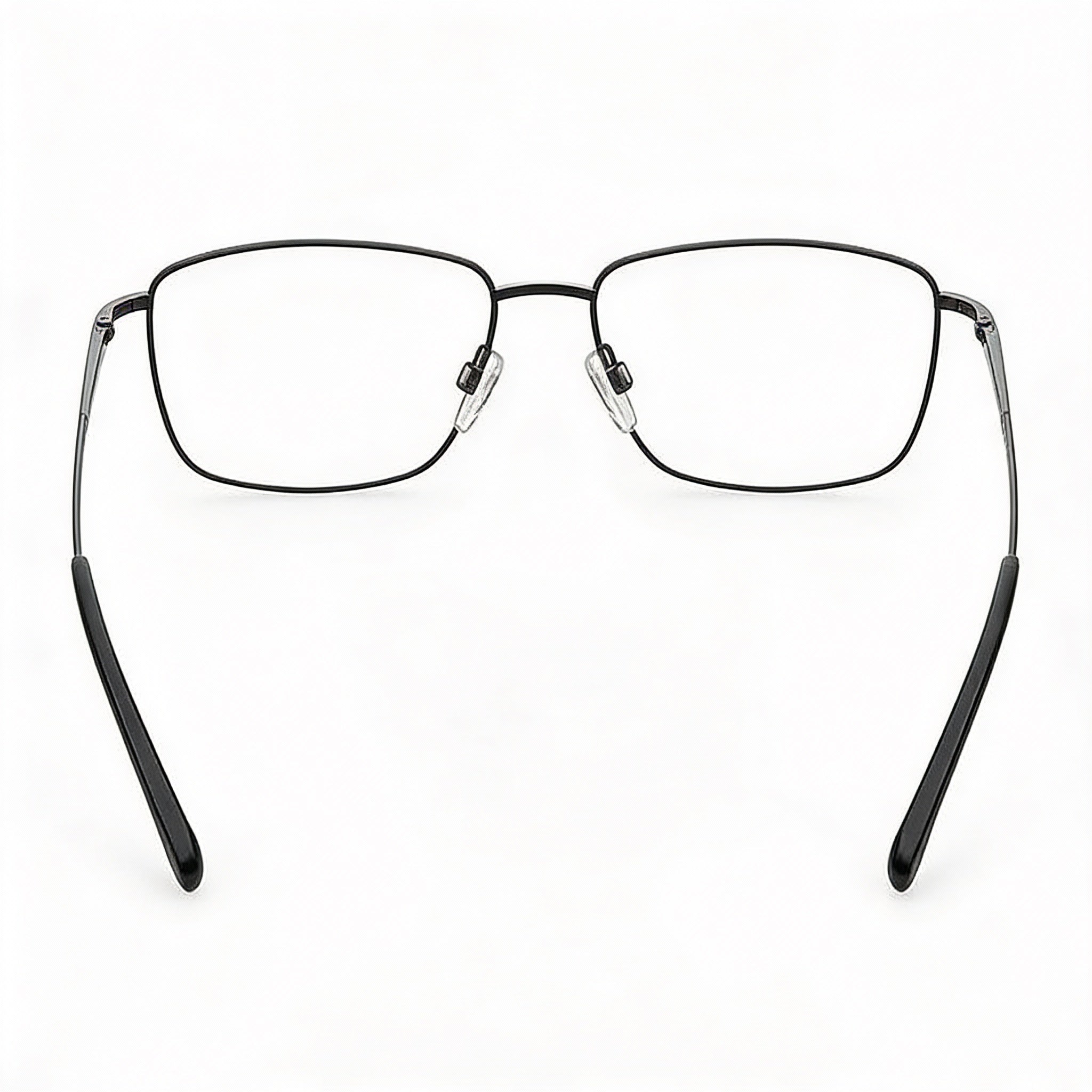 Pierre Cardin P.C. 6868 Unisex Titanium Frame in Matt Black, Rectangular Style, Polycarbonate Lenses, Size 58mm, Photo 4