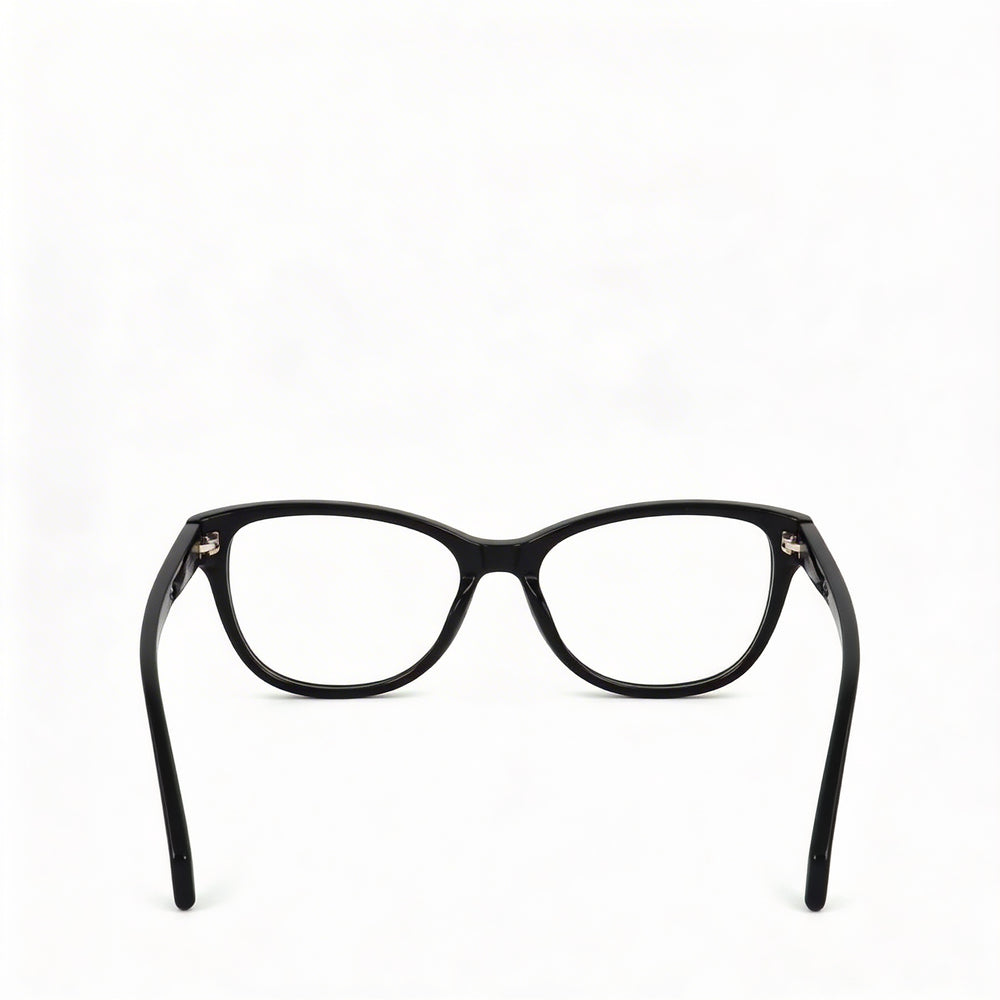 Gafas Polaroid PLD D370 para mujer con montura de acetato, marco negro y lentes de policarbonato (52-16-140 mm)