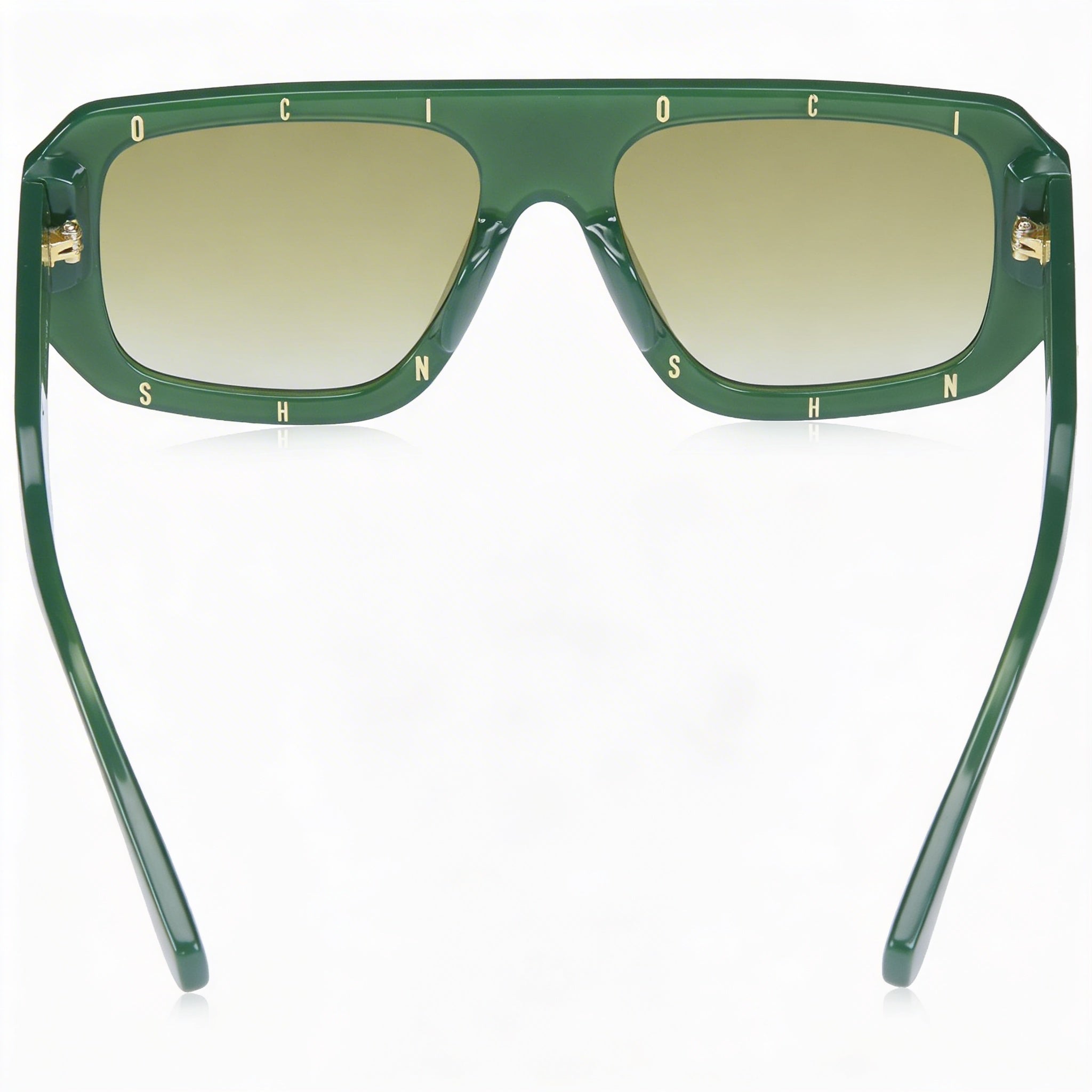 Moschino Mos129/s Casual Women's Green Cellulose Propionate Frame Green Shadow Lens UV Protected Sunglasses 54mm, Photo 2