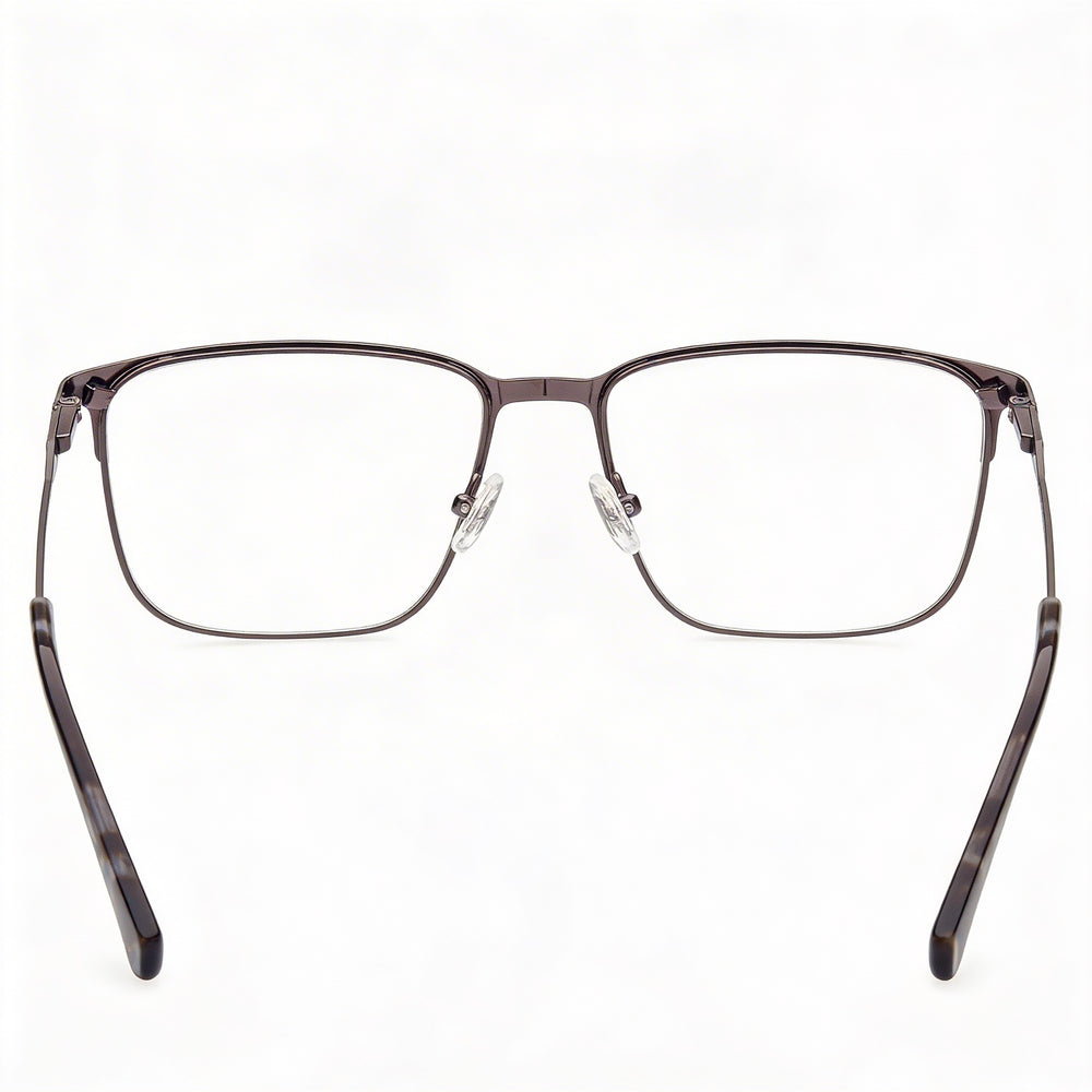 GANT Ga3241 Unisex Eyeglasses with Stainless Steel Frame in Matte Antiqued Dark Nickeltin - 53mm