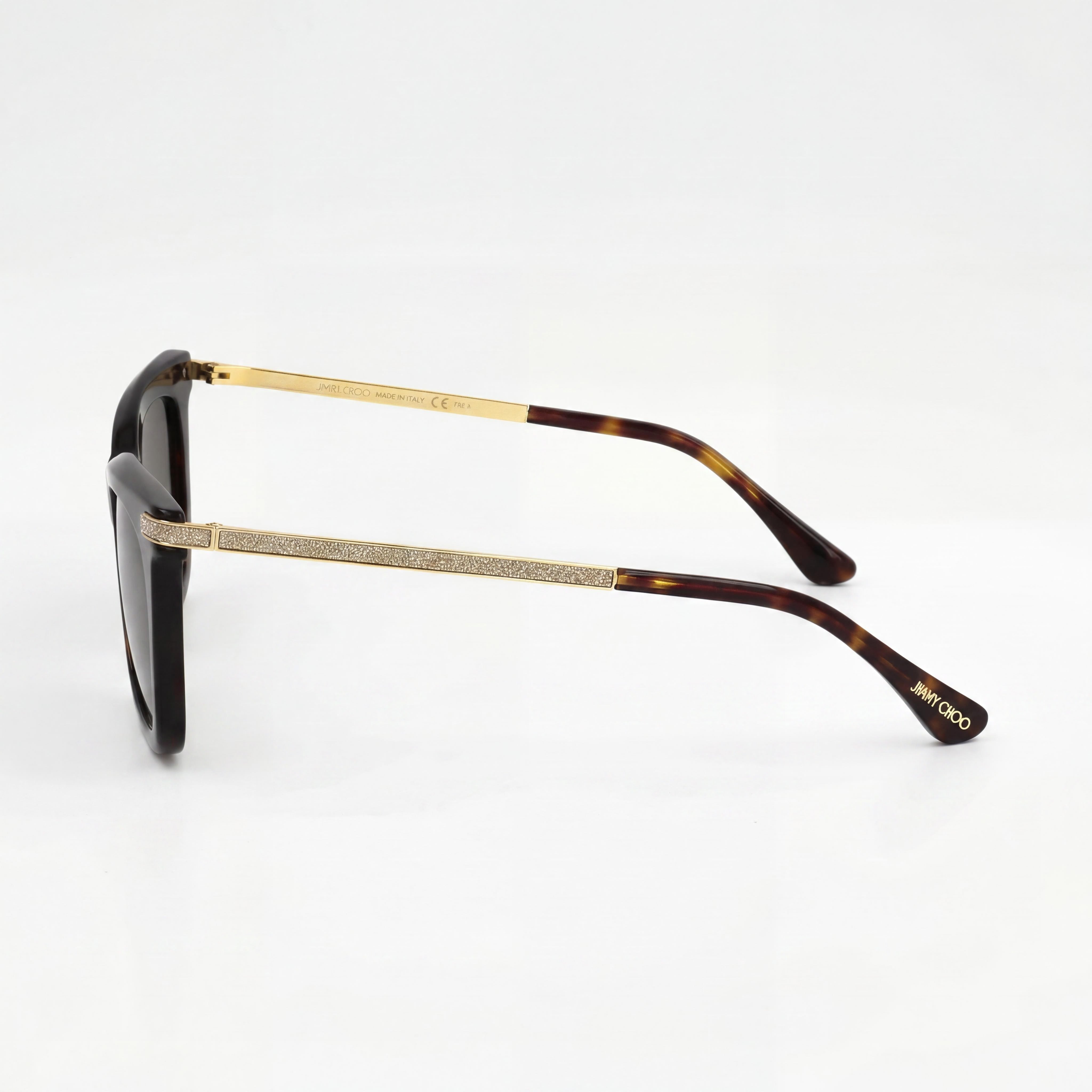 Jimmy Choo Classic Women's Havana Brown Gradient Acetate Frame Brown Gradient Lens 100% UV Protection Sunglasses 52mm, Photo 3