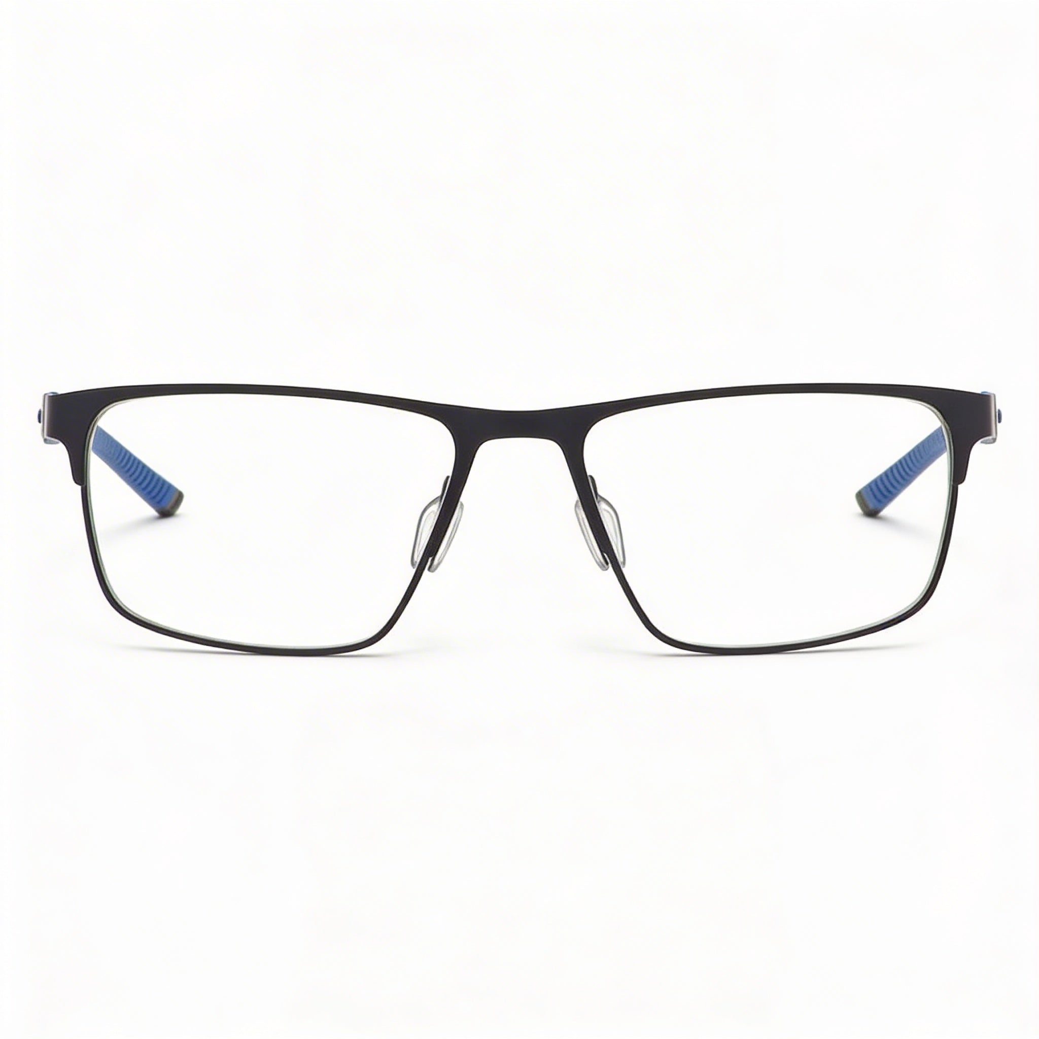 Under Armour Casual Men's Sunglasses with Matte Black Blue Frame, Nylon Lenses, 54mm Lens Width, Photo 3