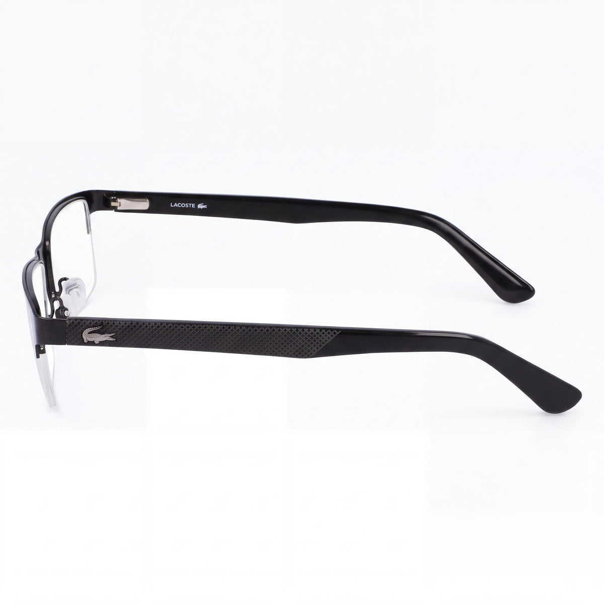 Lacoste L2237 Unisex Classic Style Matte Black Acetate Optical Eyewear Frame (53-18-145), Photo 3