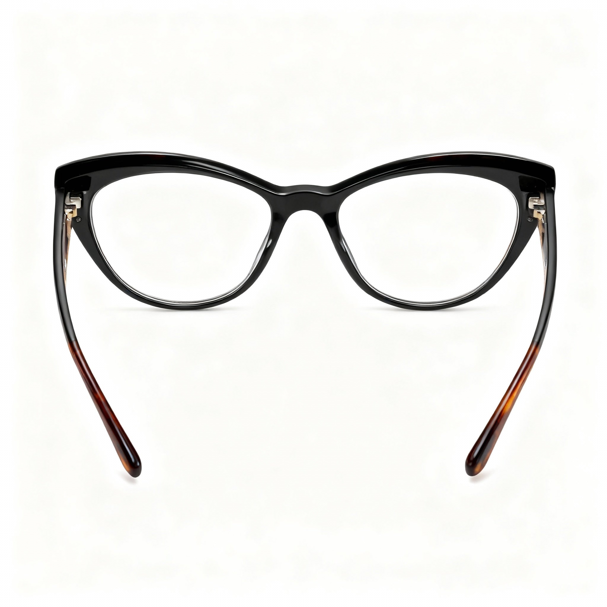 Smith Manning 4rg Men's Light Brown Acetate Full Rim Rectangle Clear Lens Eyeglasses, 53-16-140mm, Photo 3