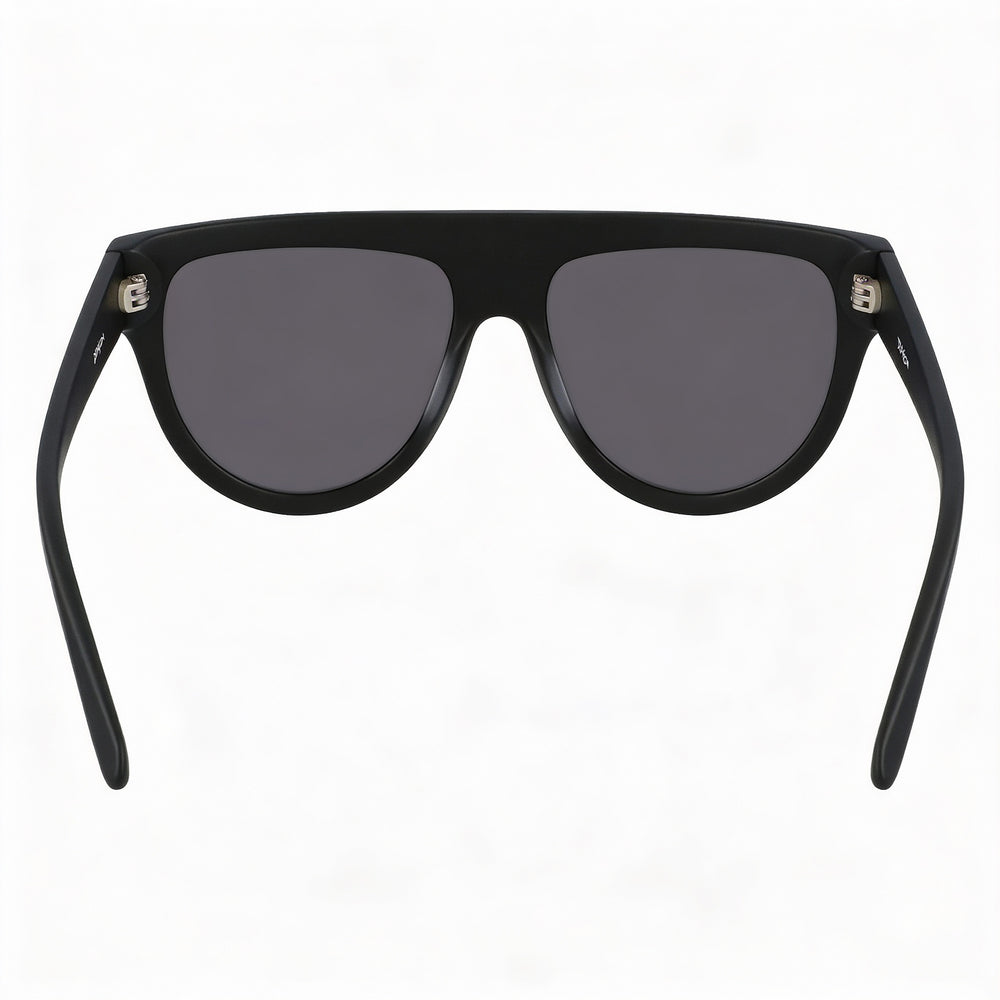 Dragon Alliance Modern Unisex Sunglasses Matte Black Plastic Frame Smoke Acetate Lens Non-Polarized UV Protection 58mm