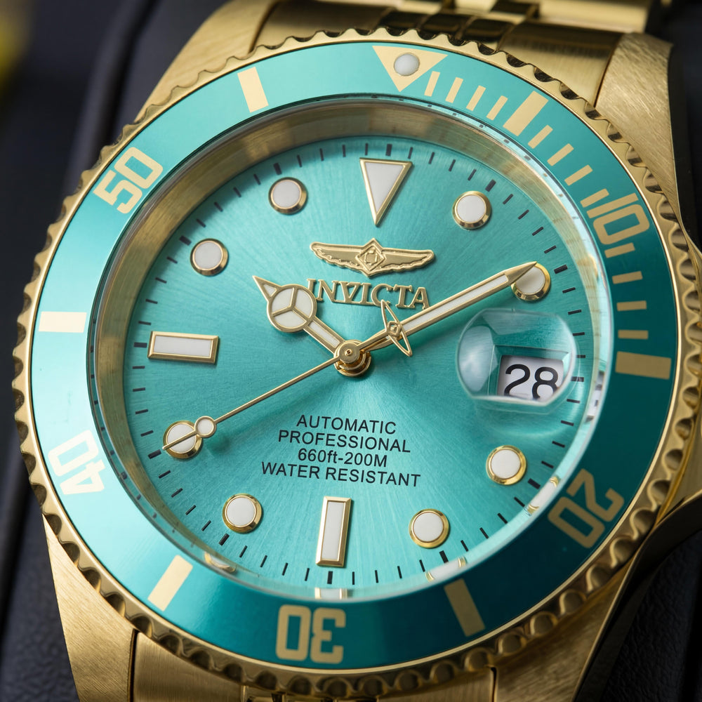 Invicta Pro Diver 49915 Automatic Unisex Stainless Steel Bracelet Blue Dial 42mm 20 ATM Watch