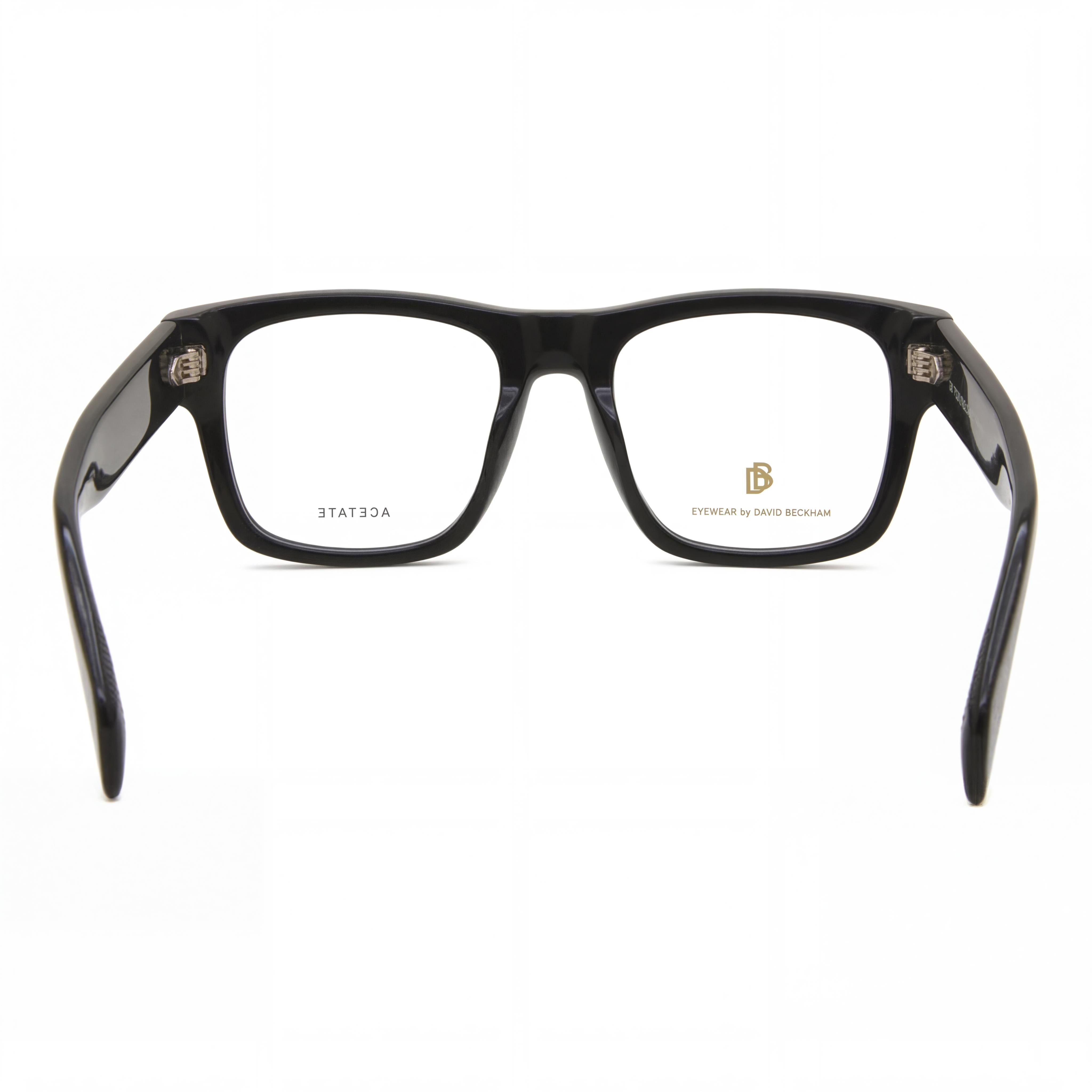 Gafas de sol David Beckham Db 7020/Bold para hombre, armazón de plástico negro, lentes de policarbonato, 51 mm, Photo 3