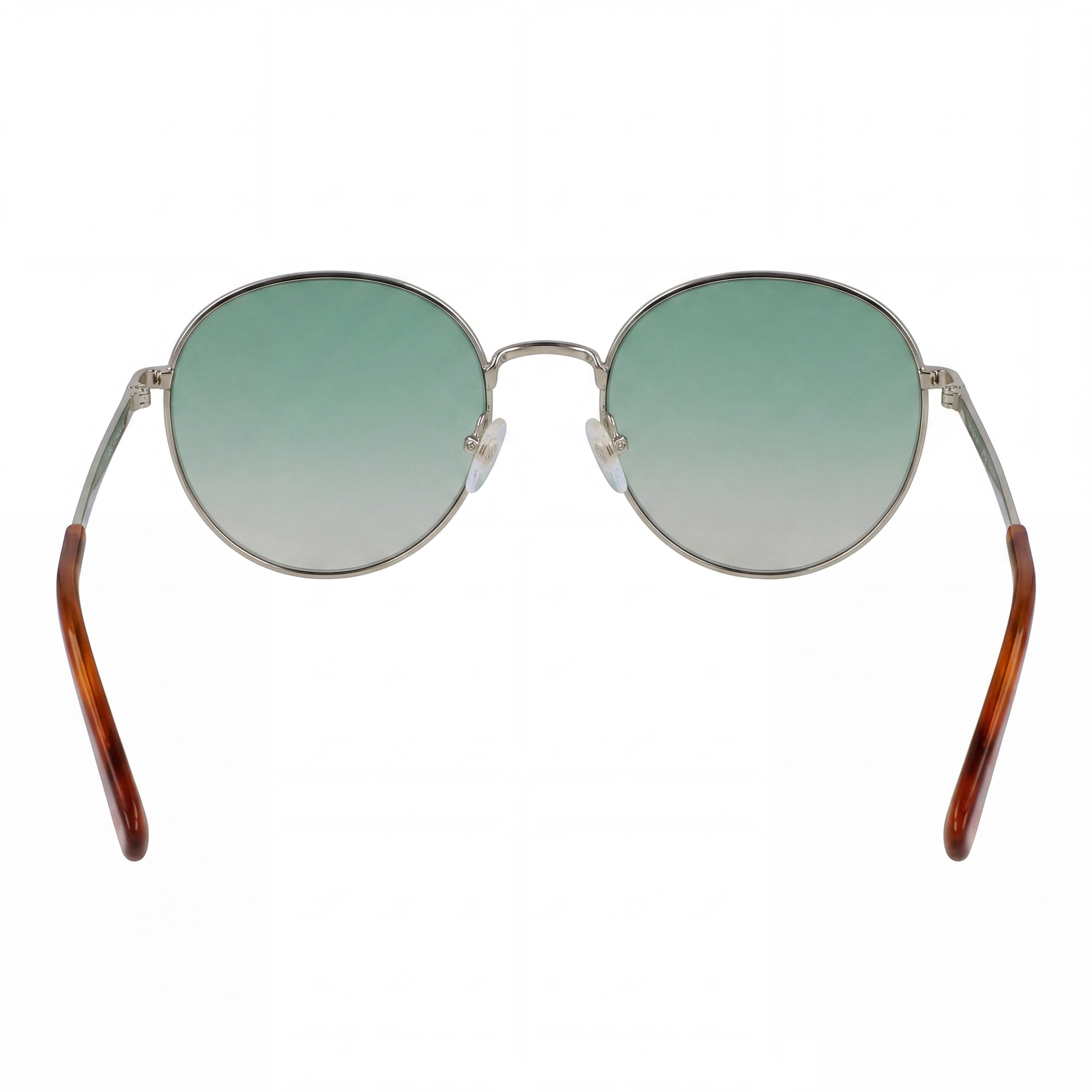 Gafas de Sol Ovaladas Longchamp LO101S para Mujer con Montura de Optyl y Lentes de Policarbonato No Polarizadas, Verde Dorado, Protección UV, 56mm, Photo 4