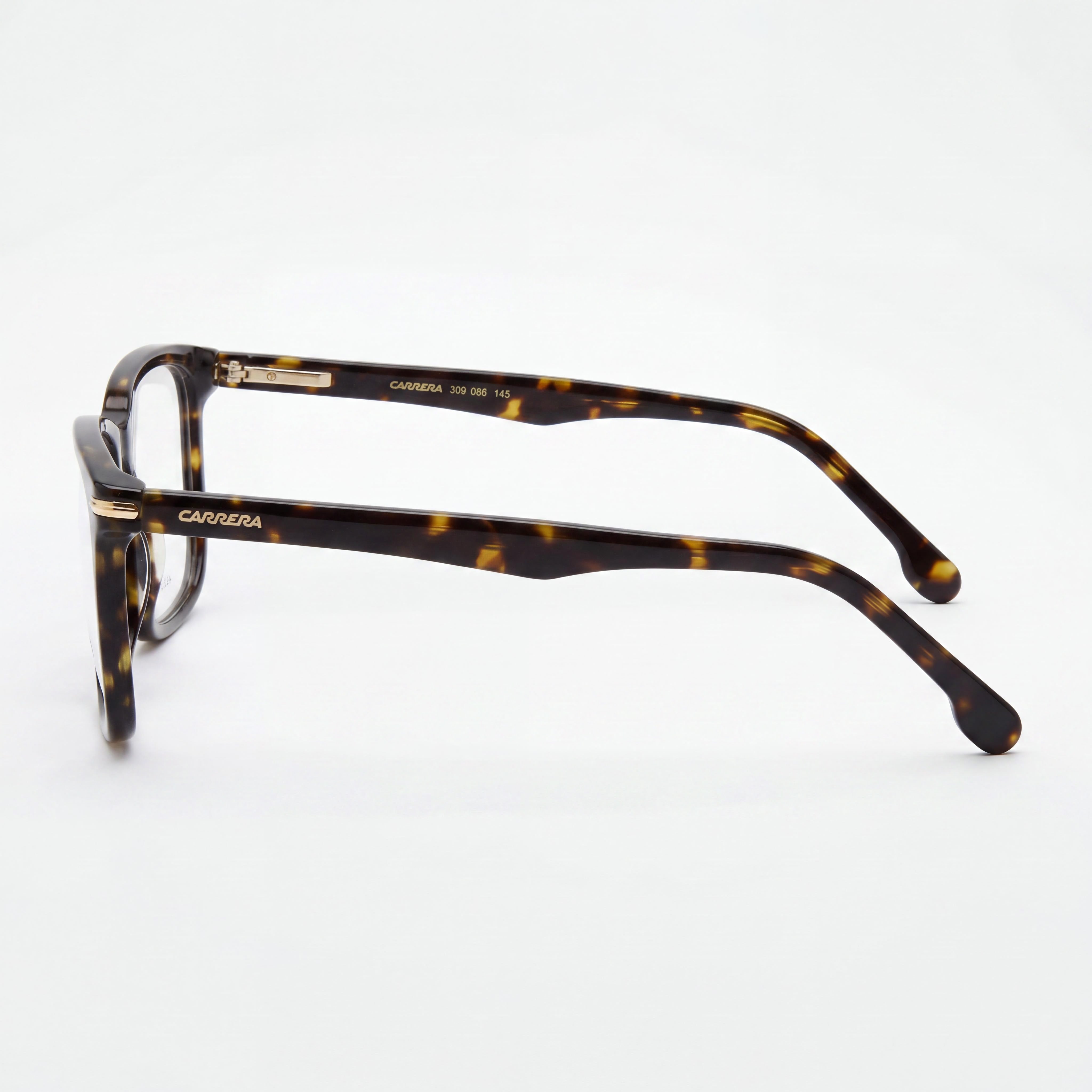 Gafas Carrera para hombre, estilo casual Carrera 309 con montura de acetato y lentes de policarbonato color havana, ancho de lente 57 mm, Photo 3