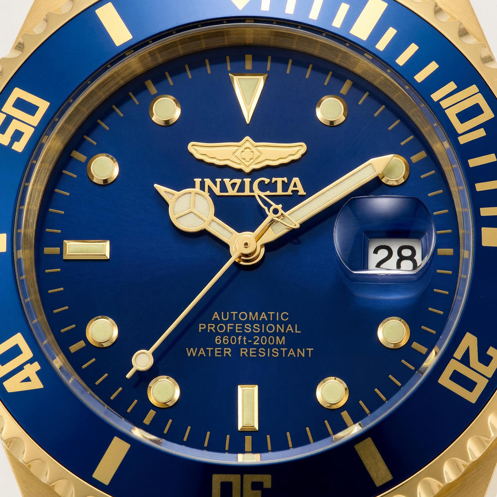 Invicta 35726 Men's Gold/Blue Automatic Watch, 47mm
